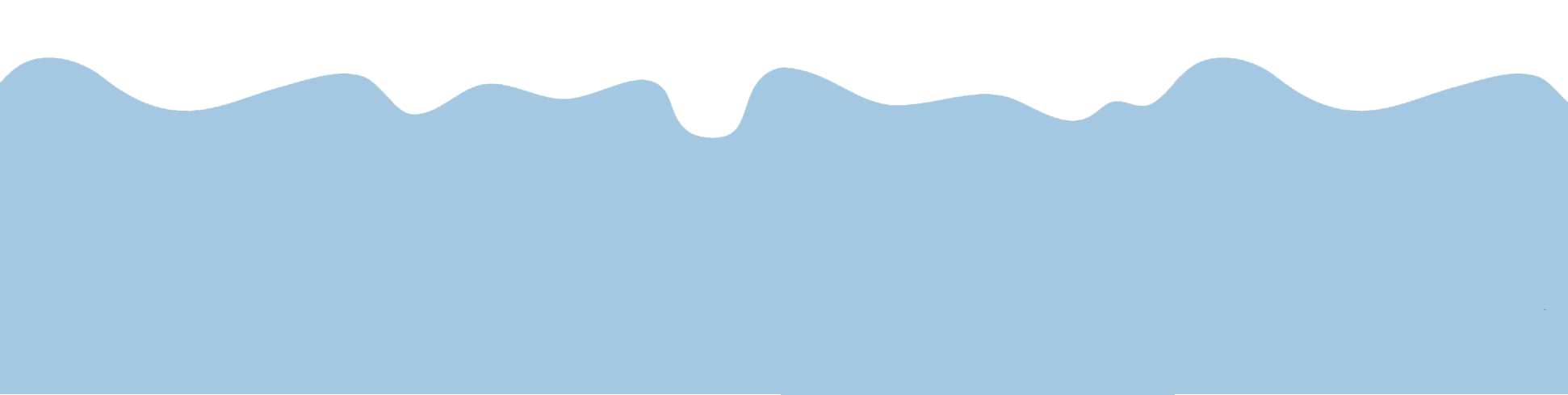 Simplified illustration of water with ripples at the top.