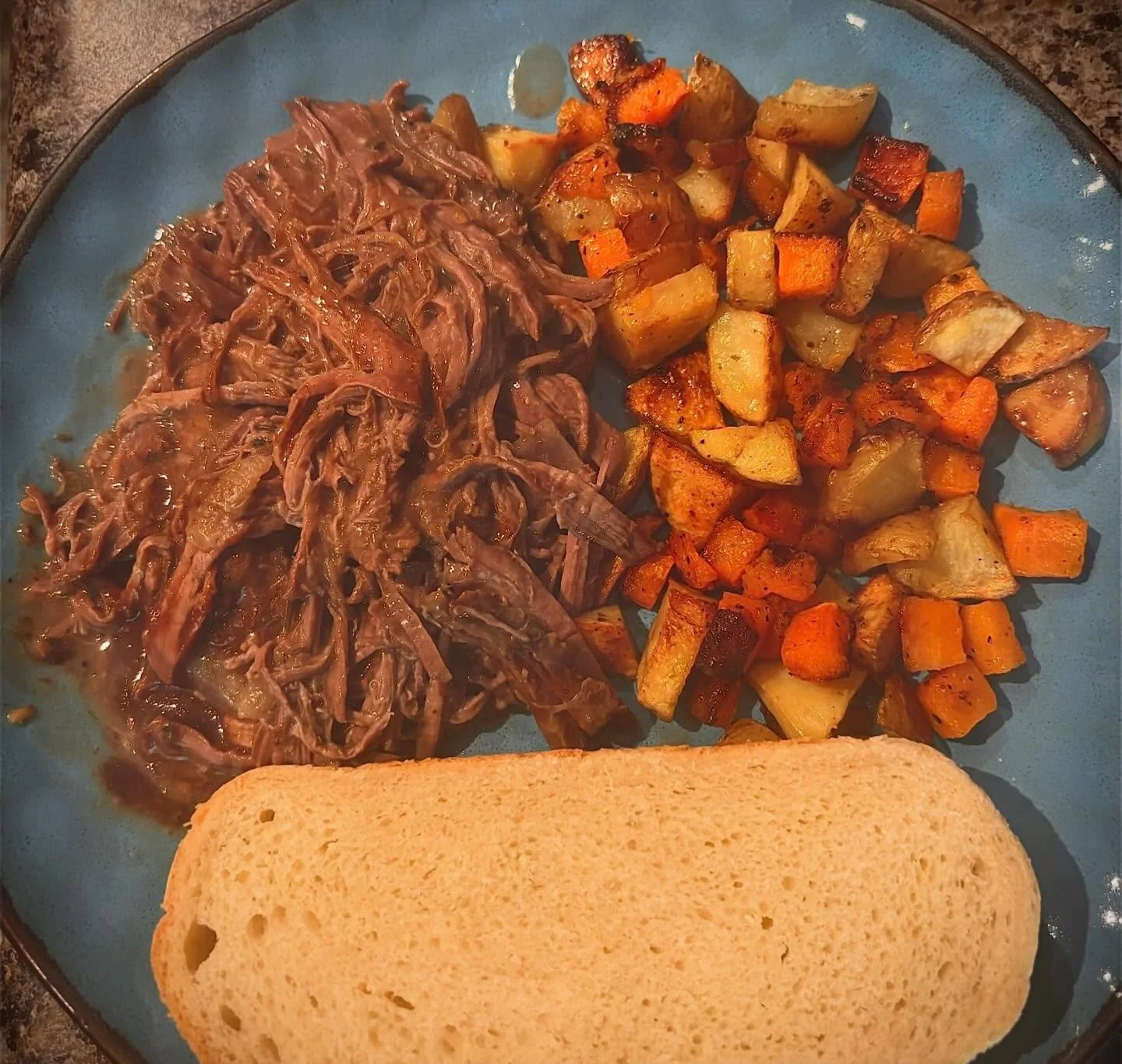 Slow cooked roadkill venison, with some squash, potatoes and locally baked sourdough. A perfect meal for a frigid winter day. ❄️

That being said, much of the continent is due some inclement weather. Please make sure your loved ones are warm and fed!