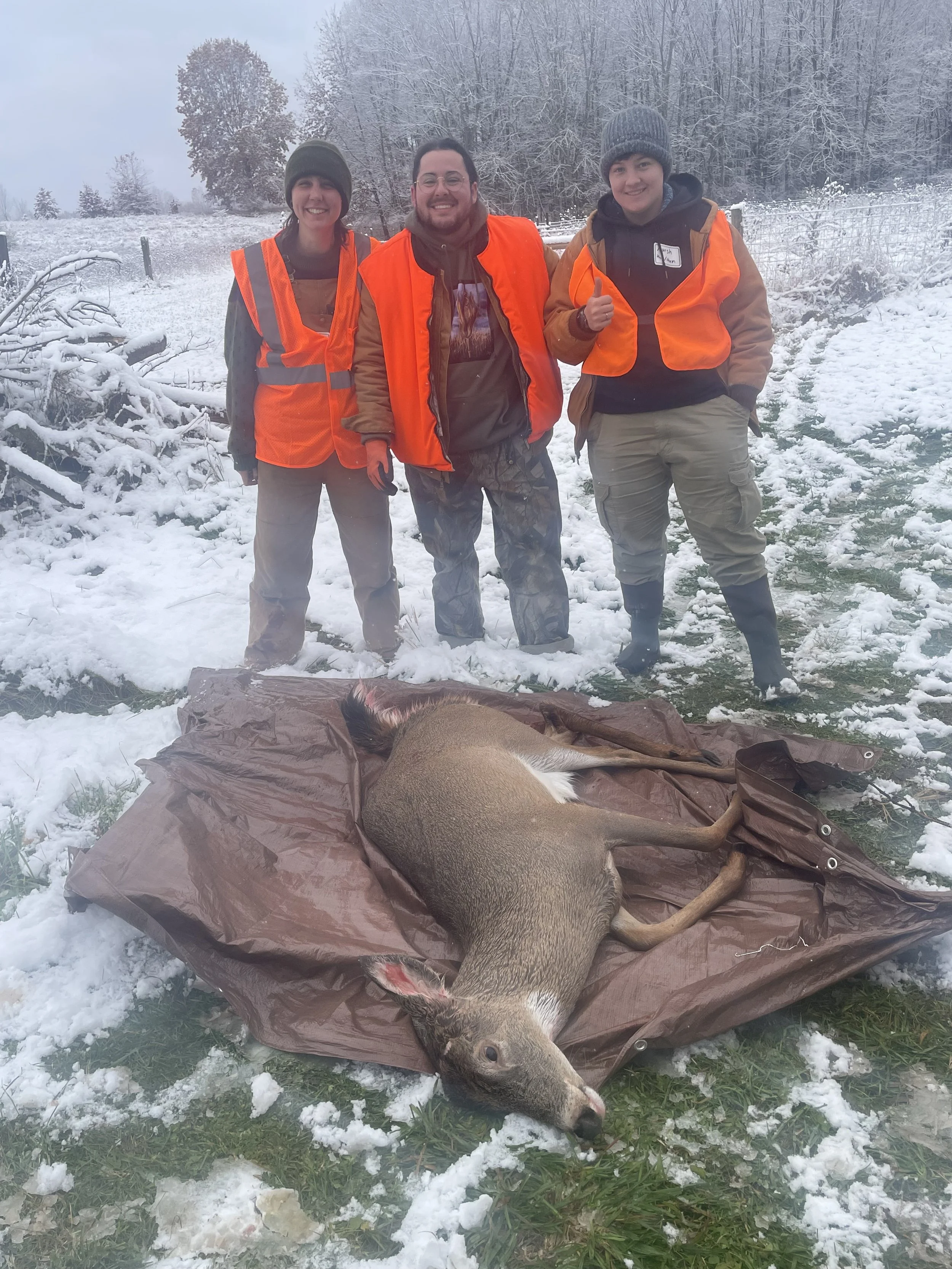 The last harvest of Roadkill Camp 2025. 