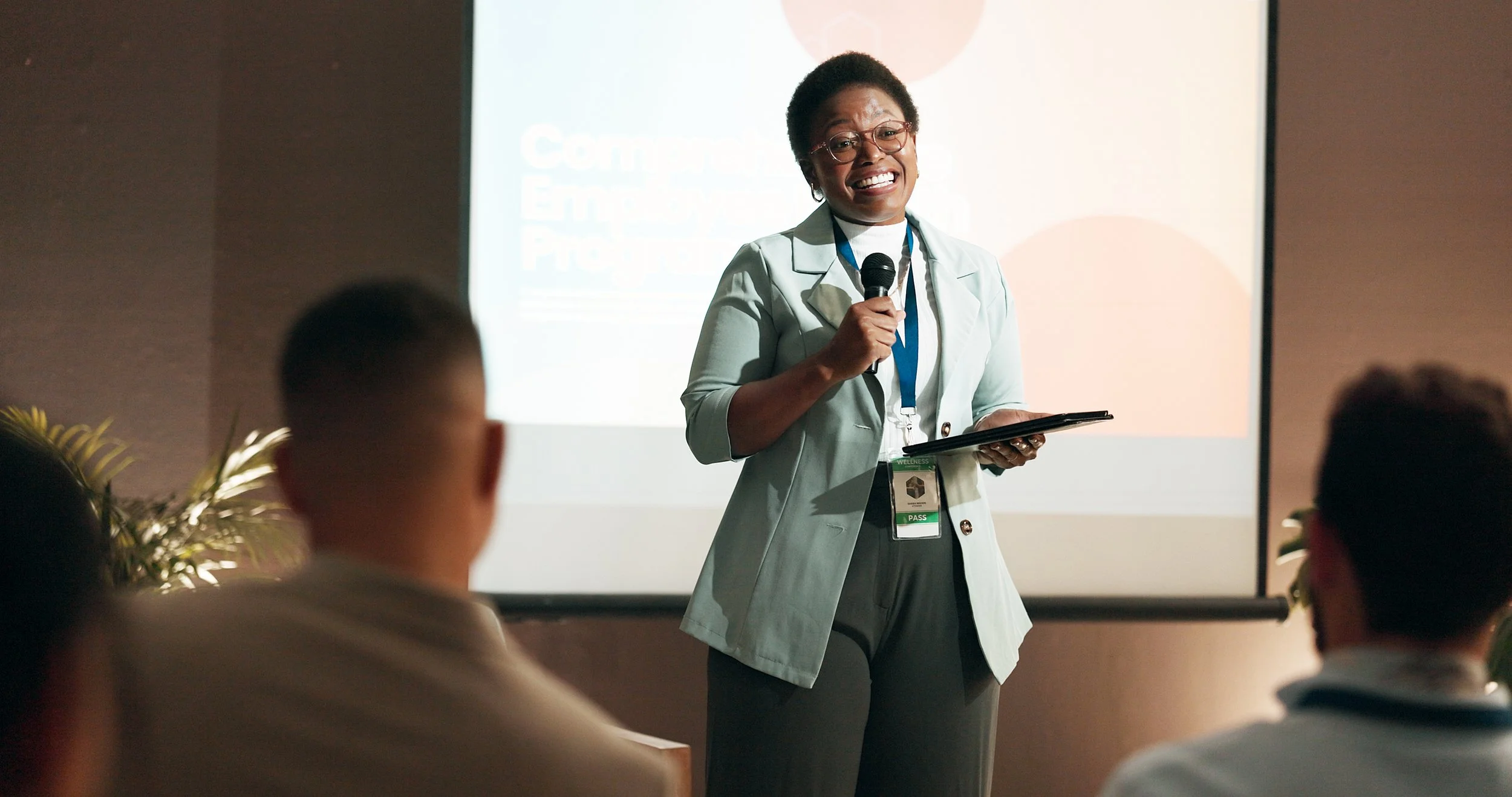 Senior Director Overcomes Public Speaking Anxiety