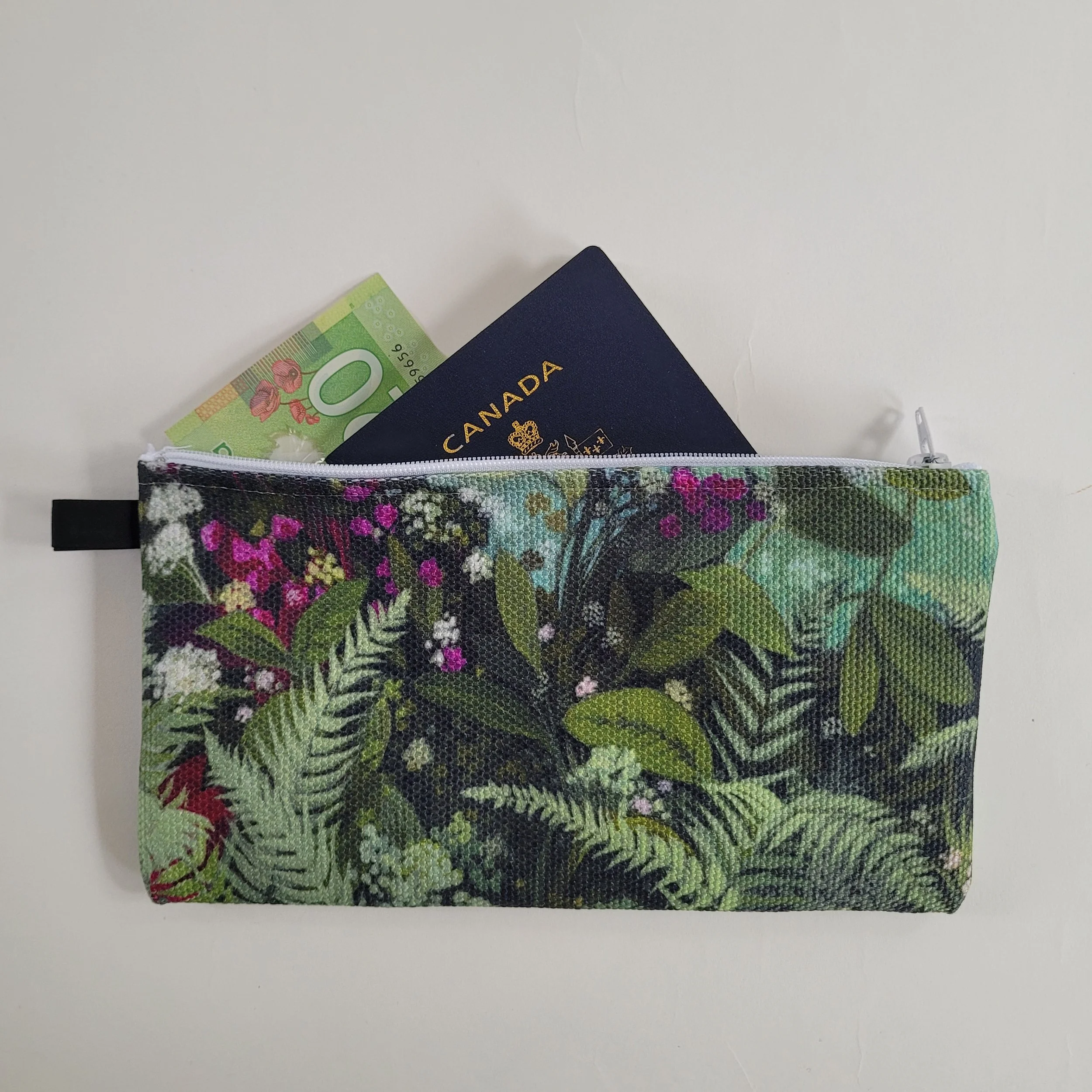 Small Pouch- 'Fern Garden'