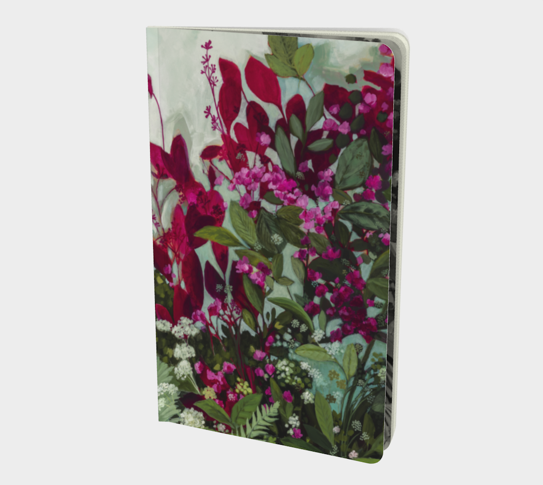 Notebook, 'Smoke Bush Floral'