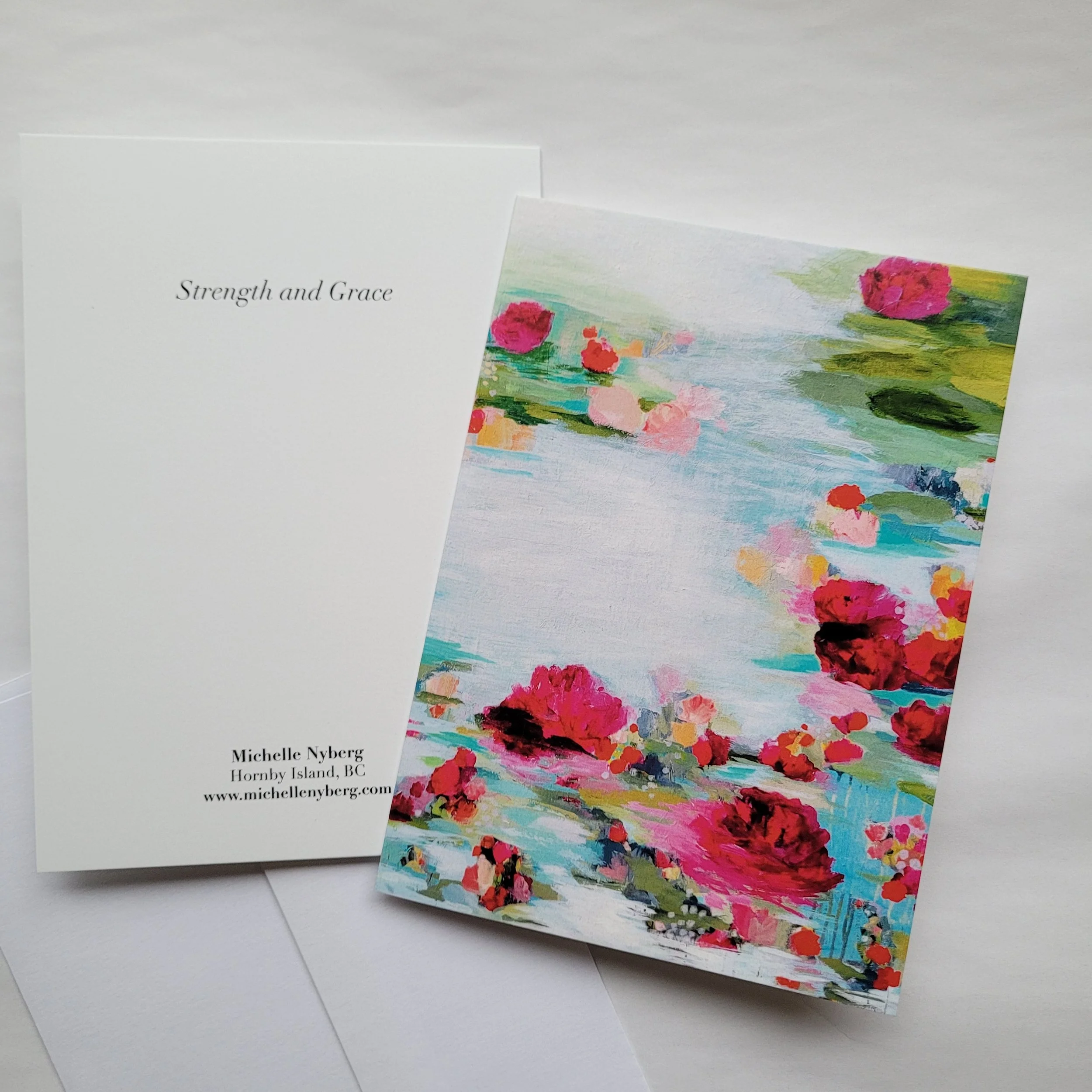 'Strength and Grace' greeting card