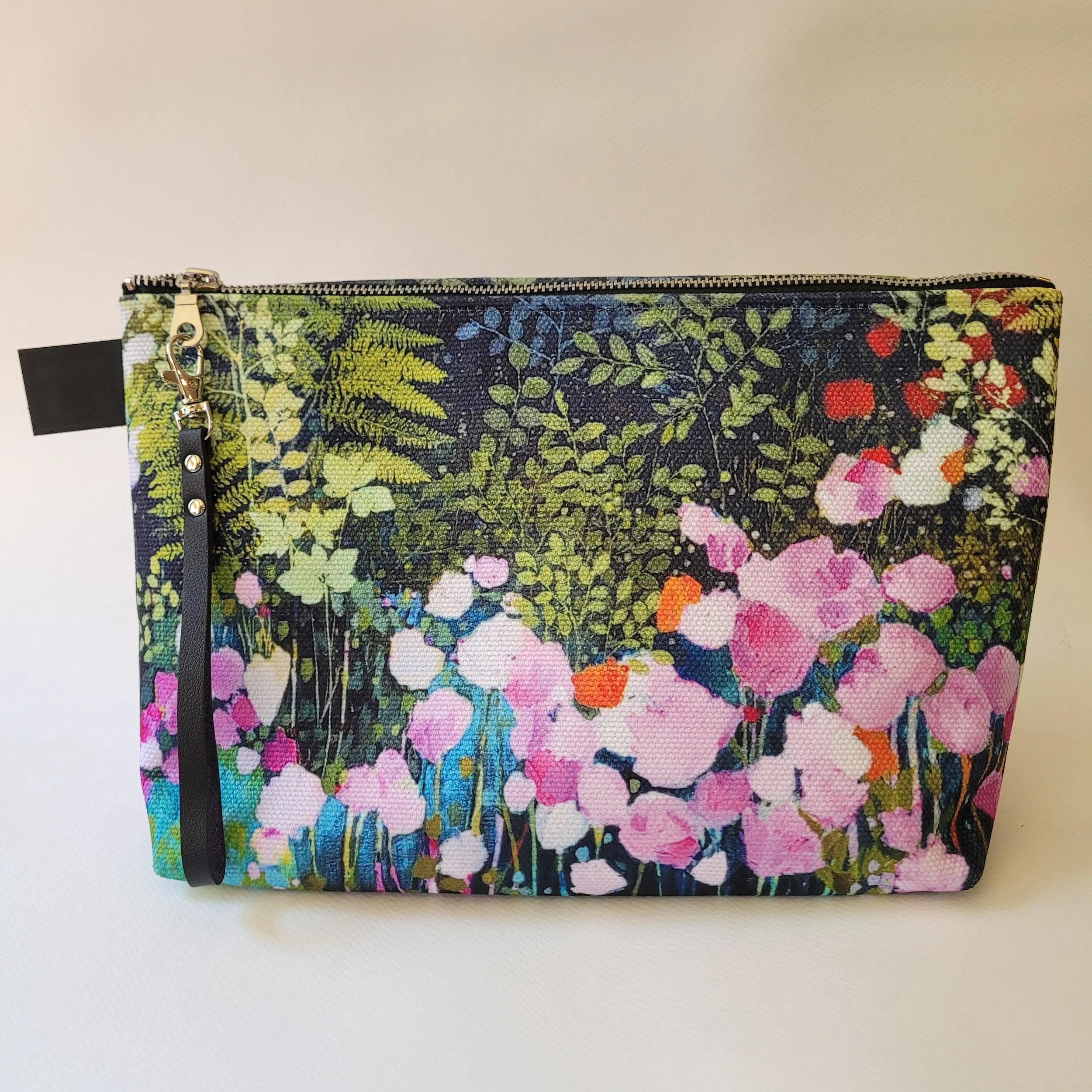 Zippered Bag- Night Garden
