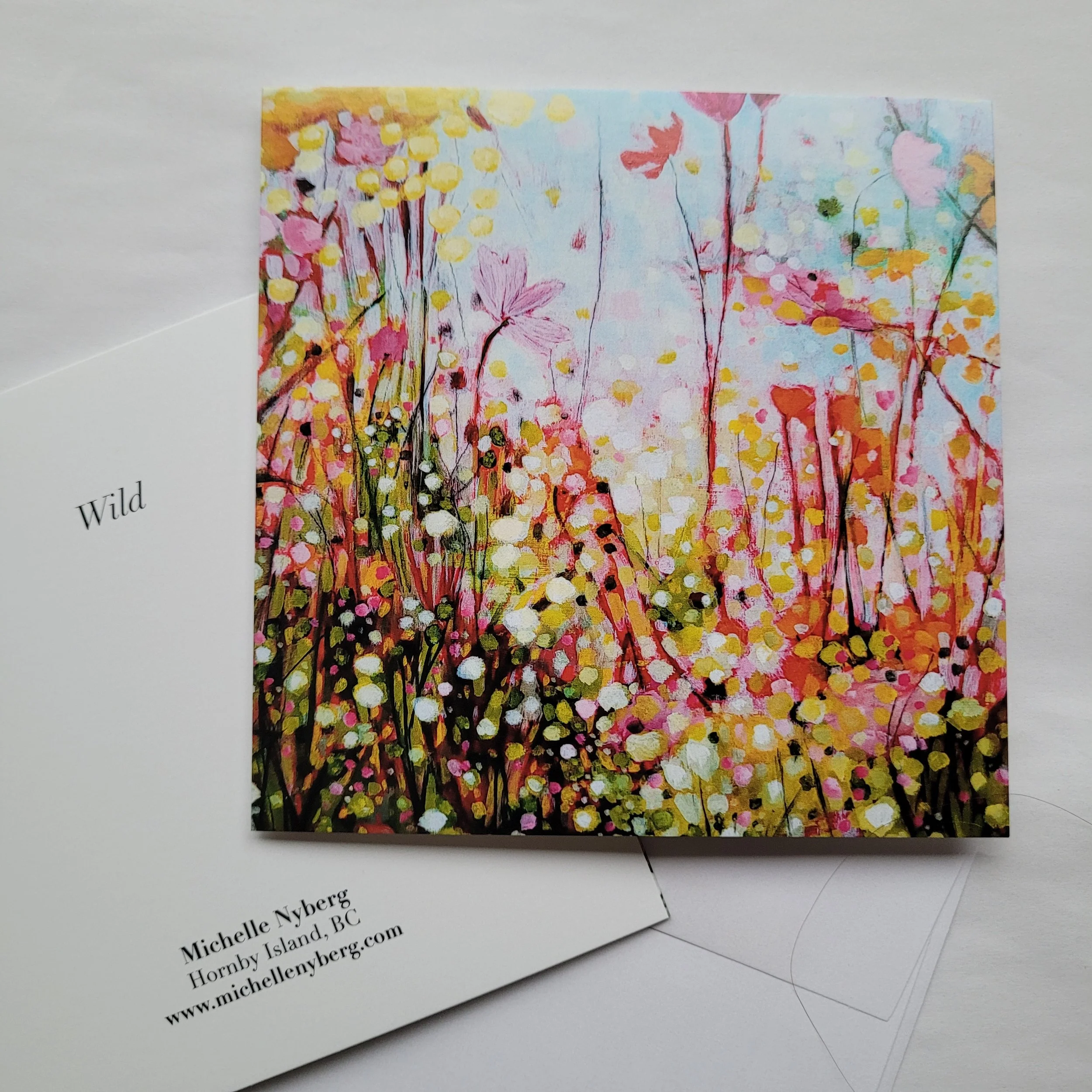 'Wild' greeting card