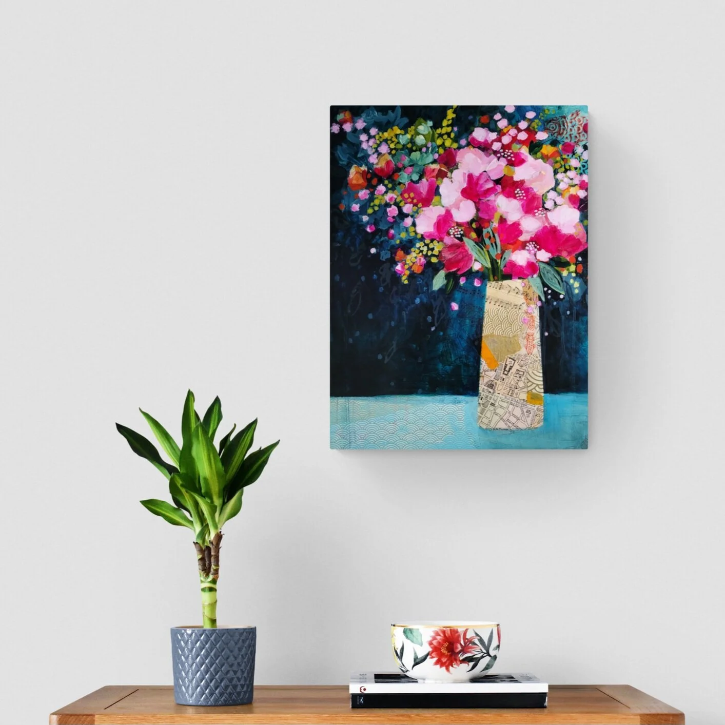 Print of 'Échos Dans les Rues Pavées'