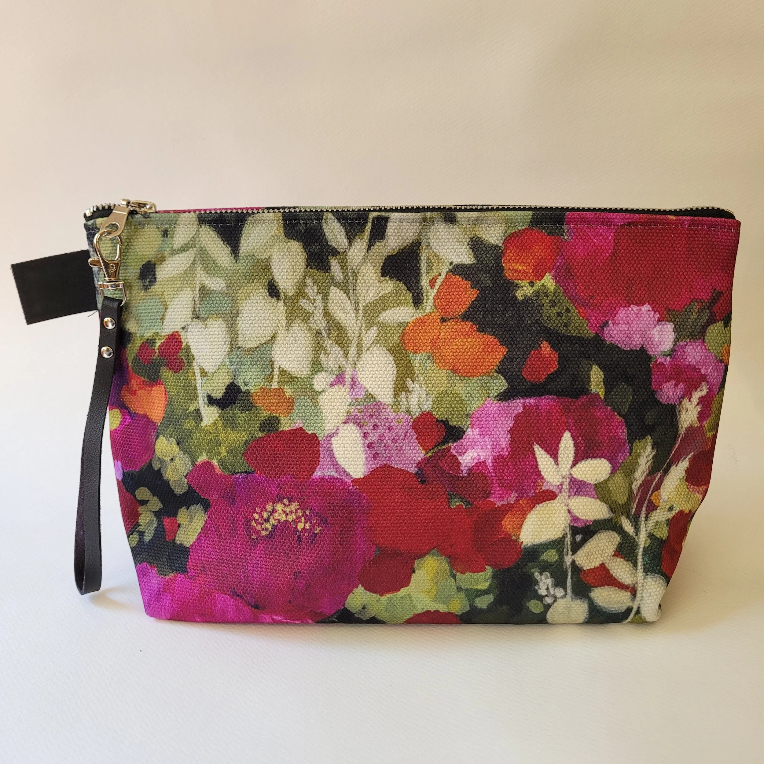Zippered Bag- Garden Party