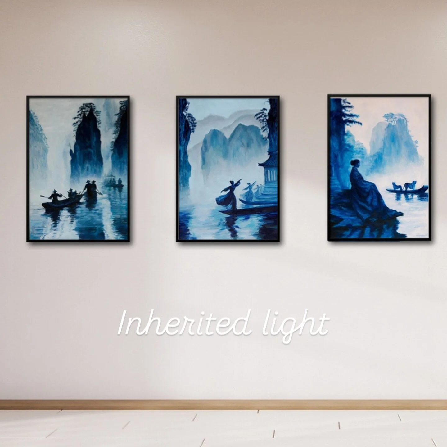 Yeayy 🎉 Feeling happy to be published at Art Odyssey Magazine, 2026 edition, where shared my story of healing through art🤍  This trio tells a story about virtues that are generational, but sometimes forgotten: Endure, Balance, Witness 🖌️ #healinga