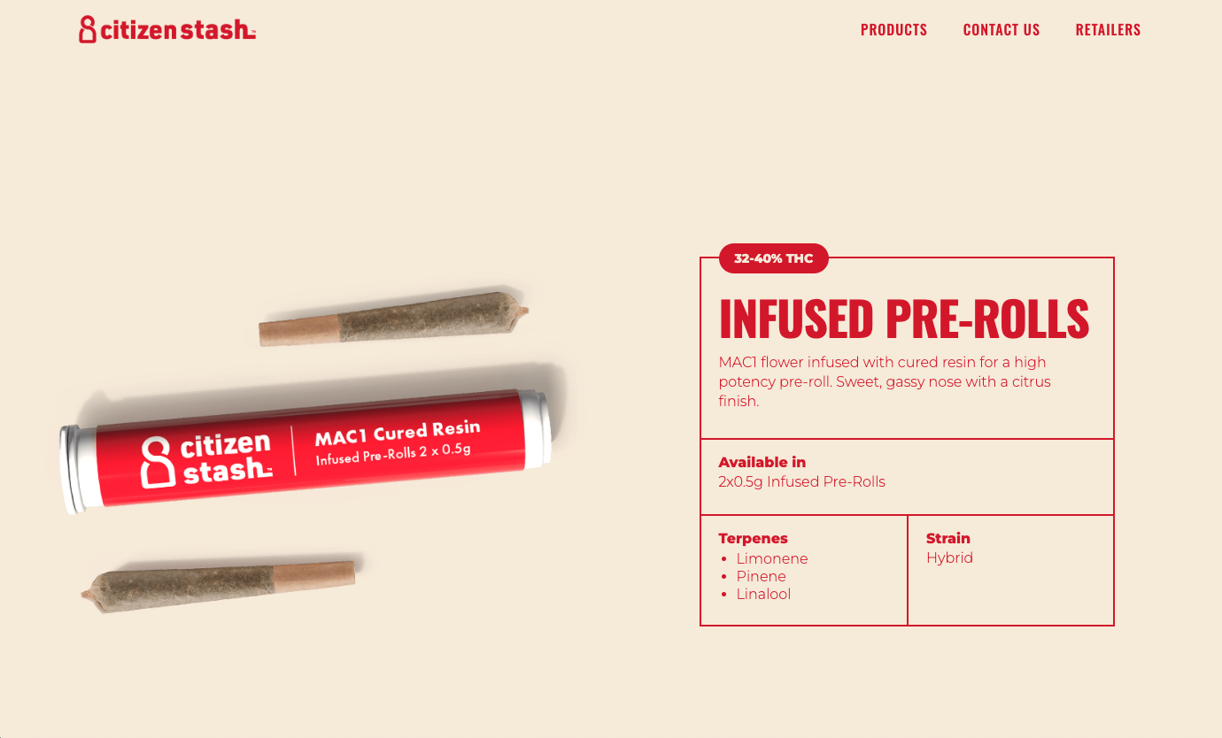 Helped cultivate the earth of the Canadian cannabis market with Citizen Stash