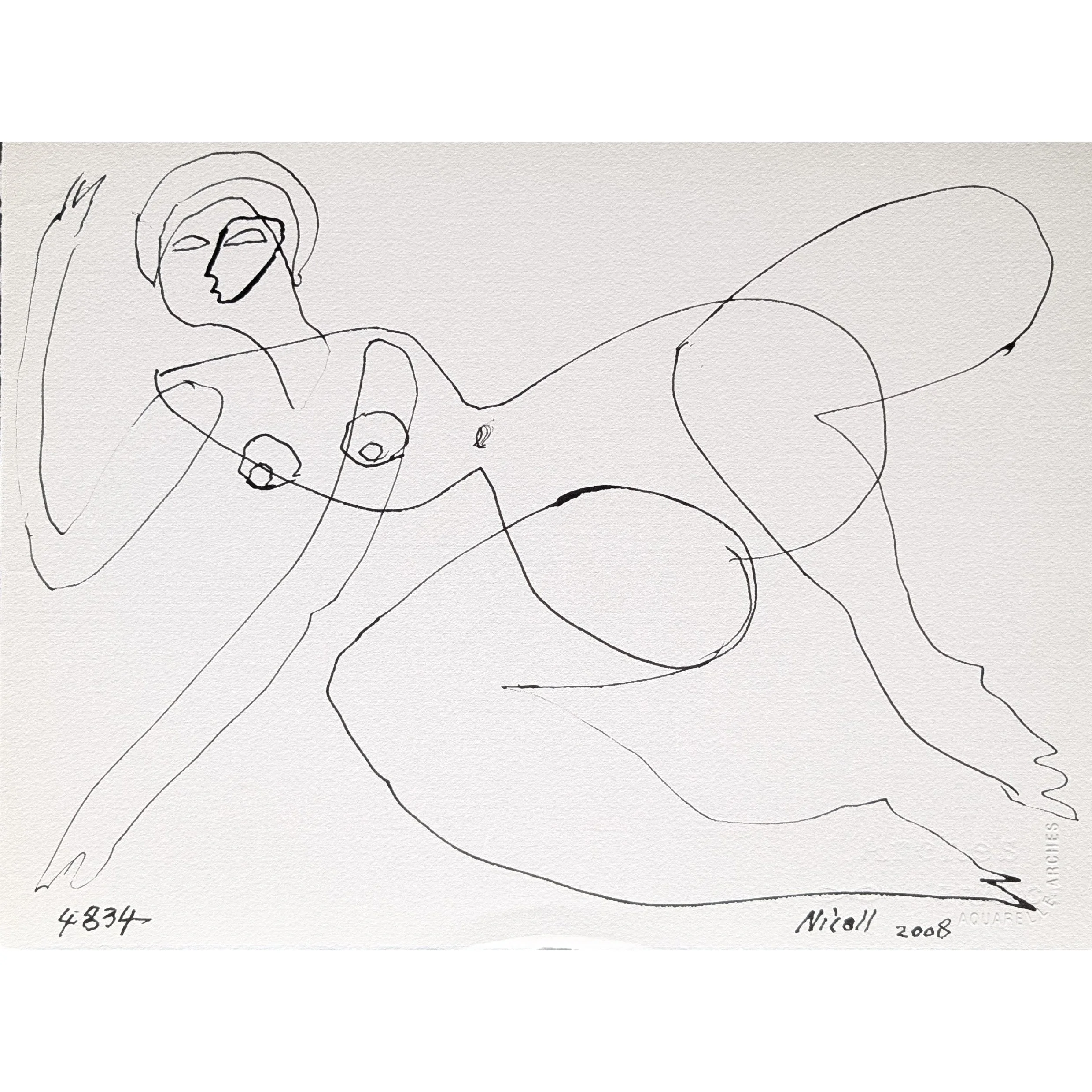 Pen & Ink Figures "Ahoy!" 2008