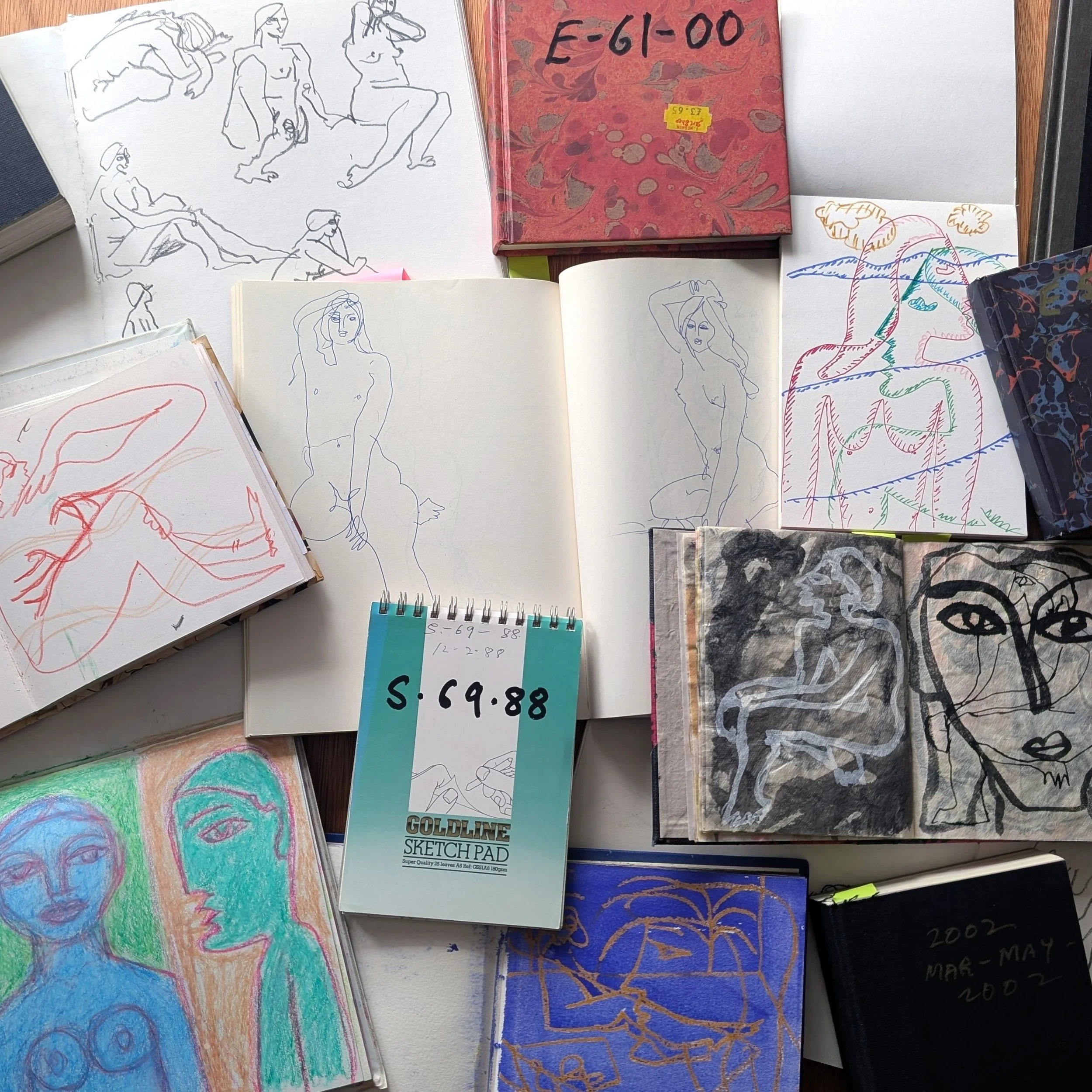 John’s Sketchbooks