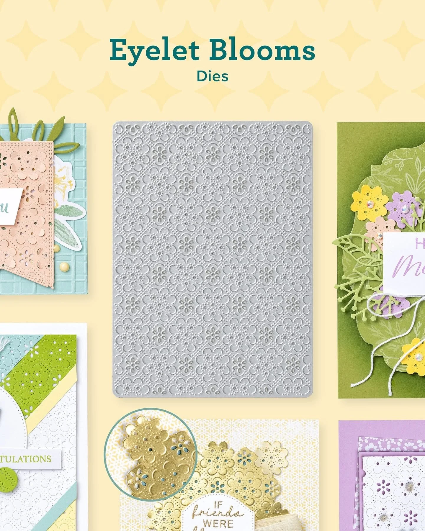 SU April POM Eyelet Blooms Die