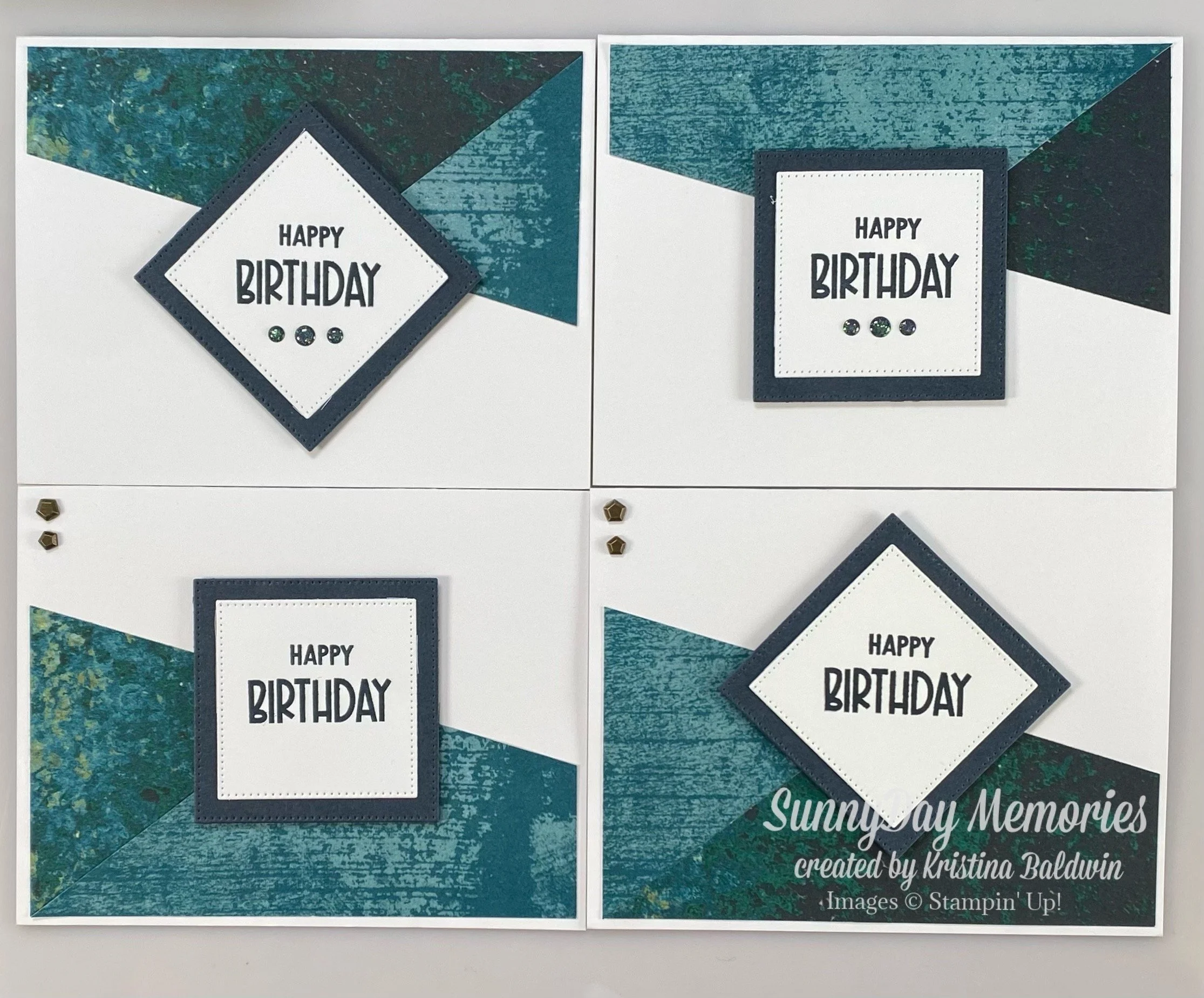 Stampin' Up! Nature Walk Stack & Shuffle Cards