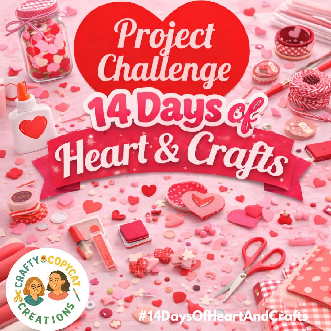 14 Days of Heart &amp; Crafts Project Challenge