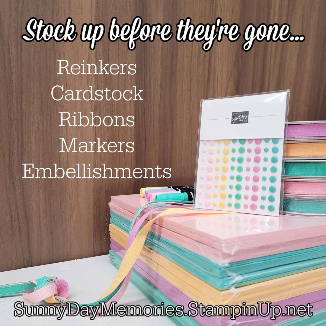 Time for Stampin’ Up!’s 2024-2026 In Colors to Retire