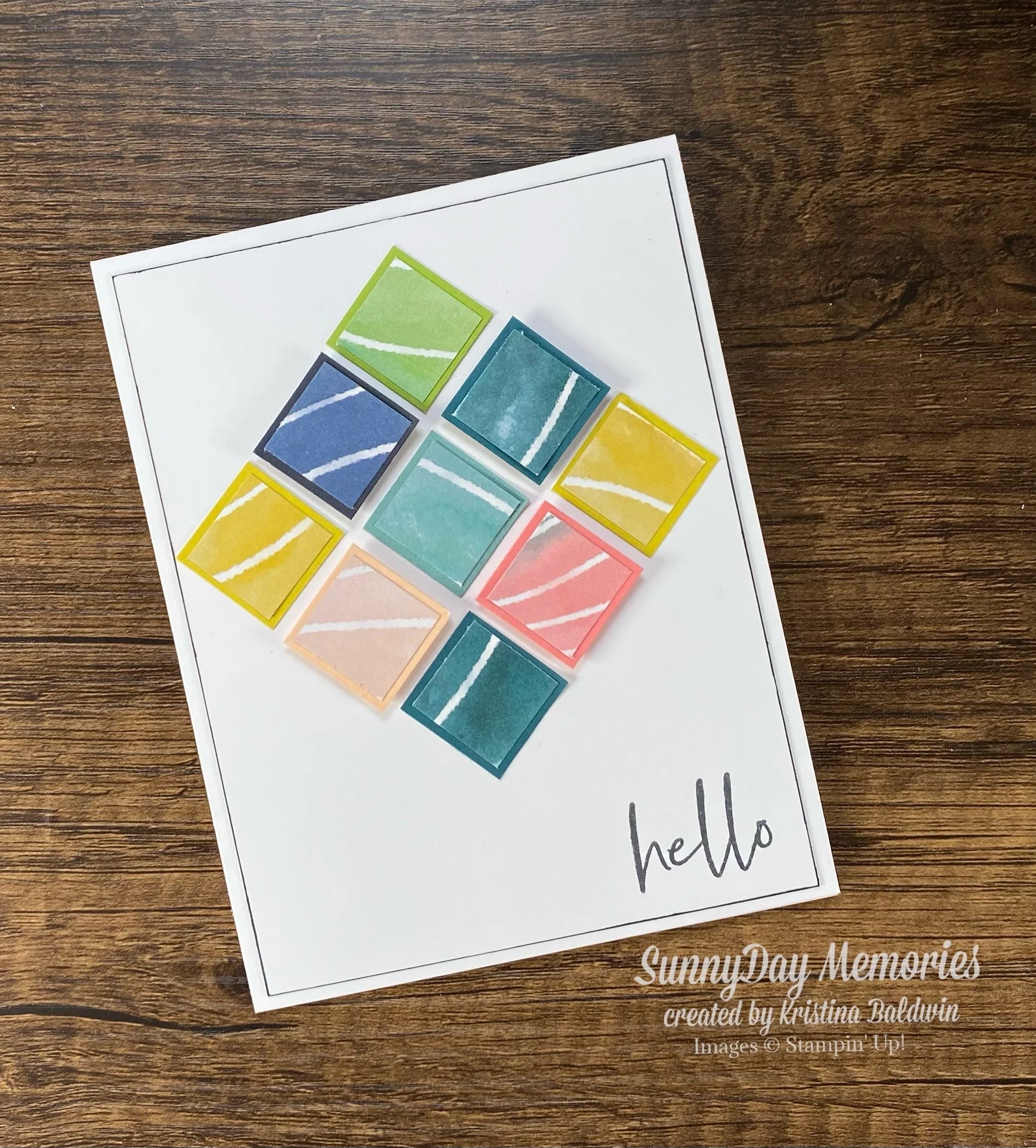 Stampin’ Up!’s February Product of the Month Painted Illusions