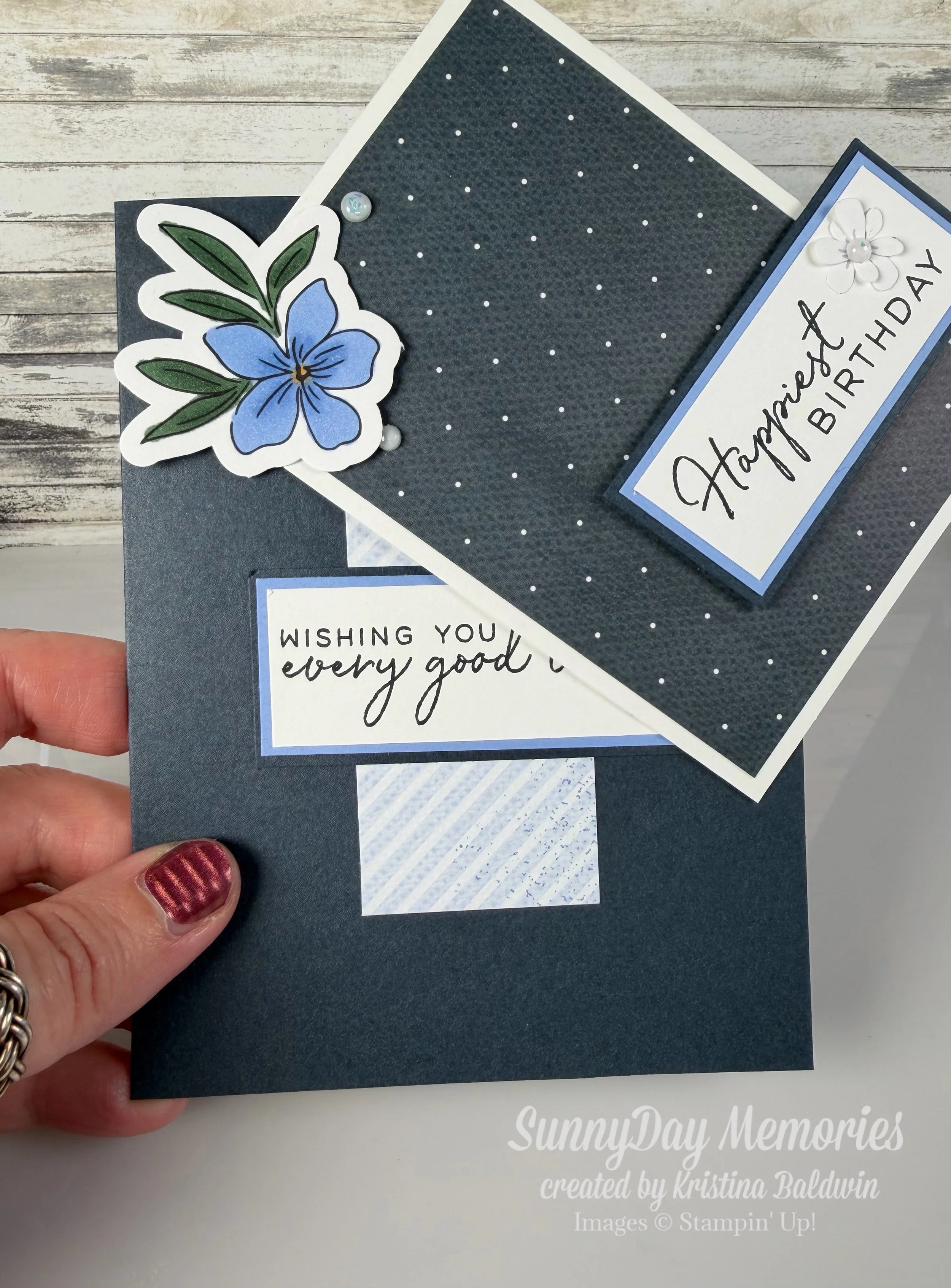 Stampin' Up! Swivel Reveal Card in Action
