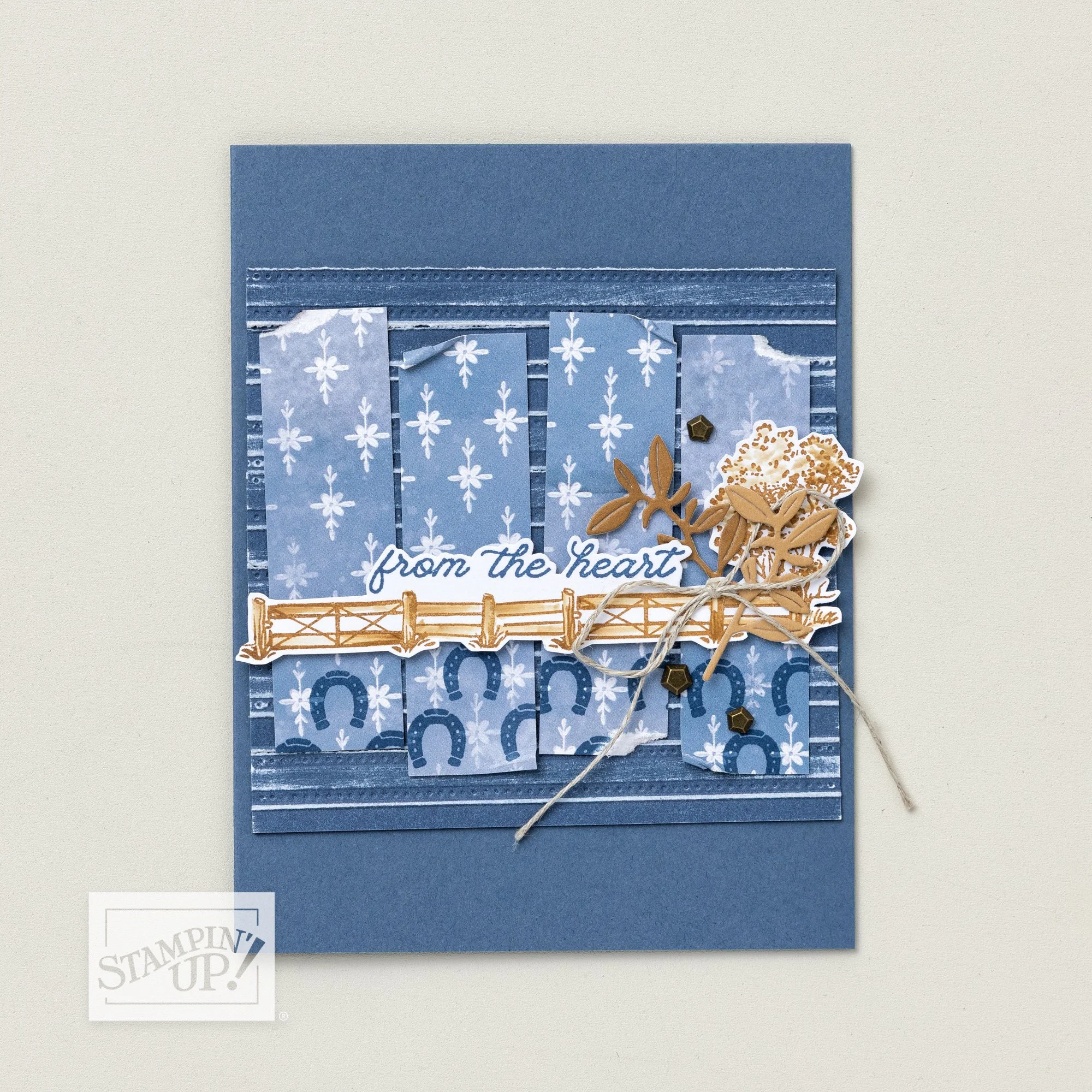 Painted Illusions From the Heart Card