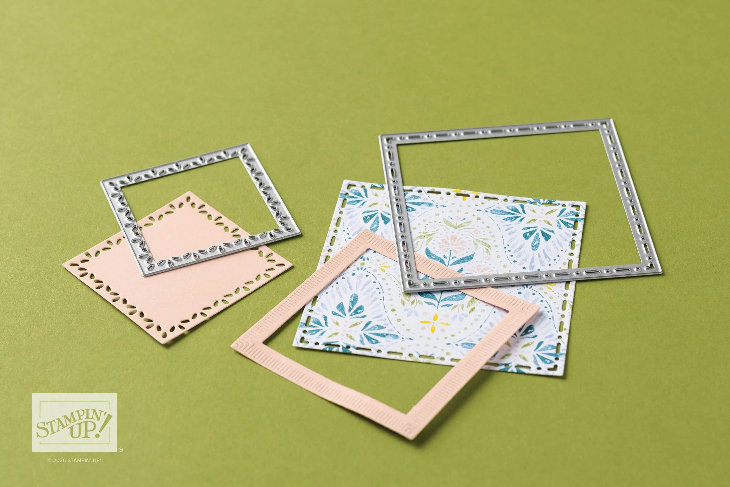 Stampin' Up! Tile Garden Dies