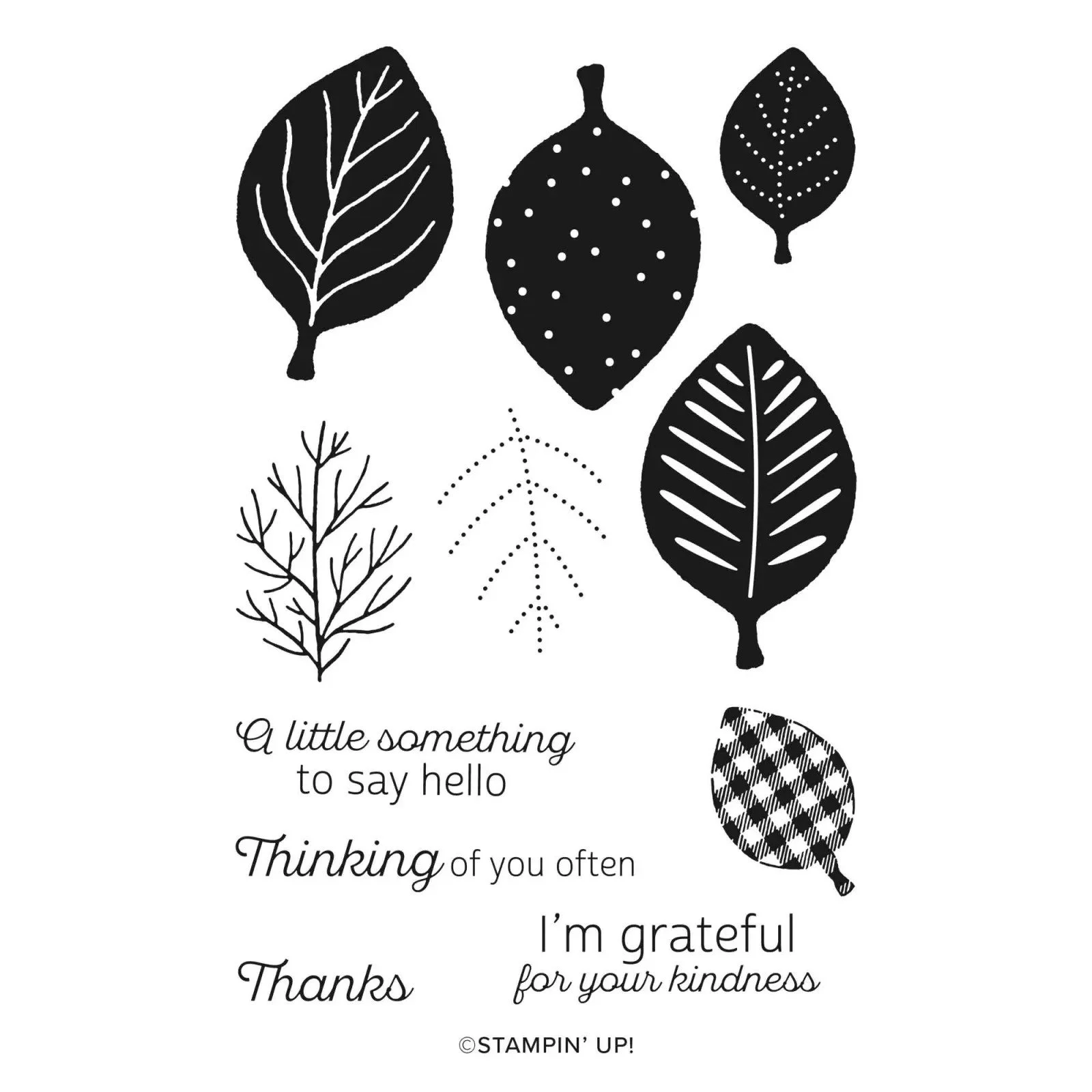 Stampin' Up! Simply Leaves Stamp Set