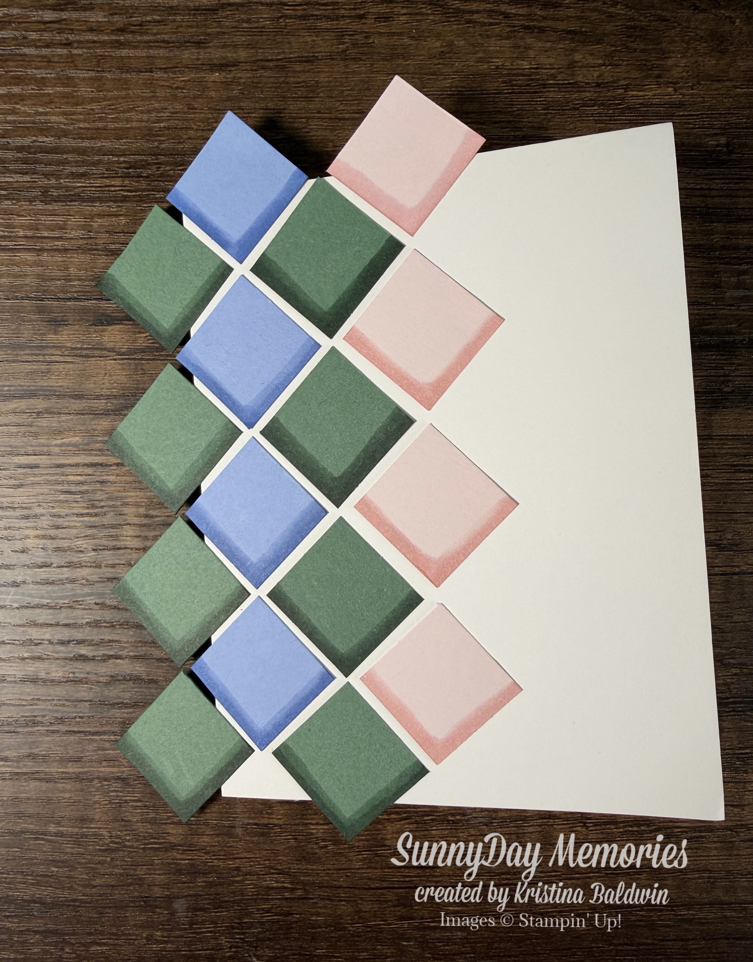 Layering Card for Dimensional Ink Technique