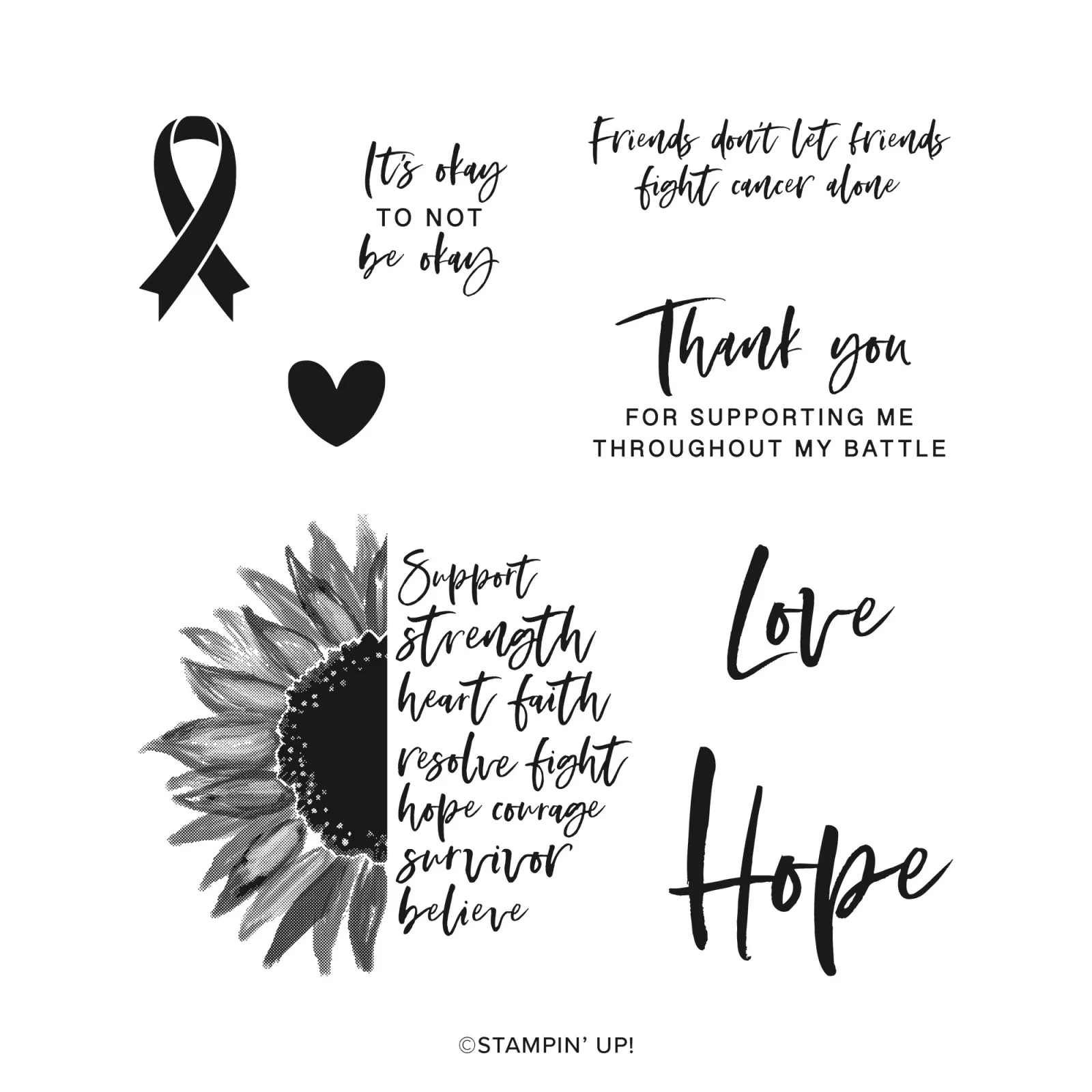 Stampin' Up! Love & Courage Stamp Set