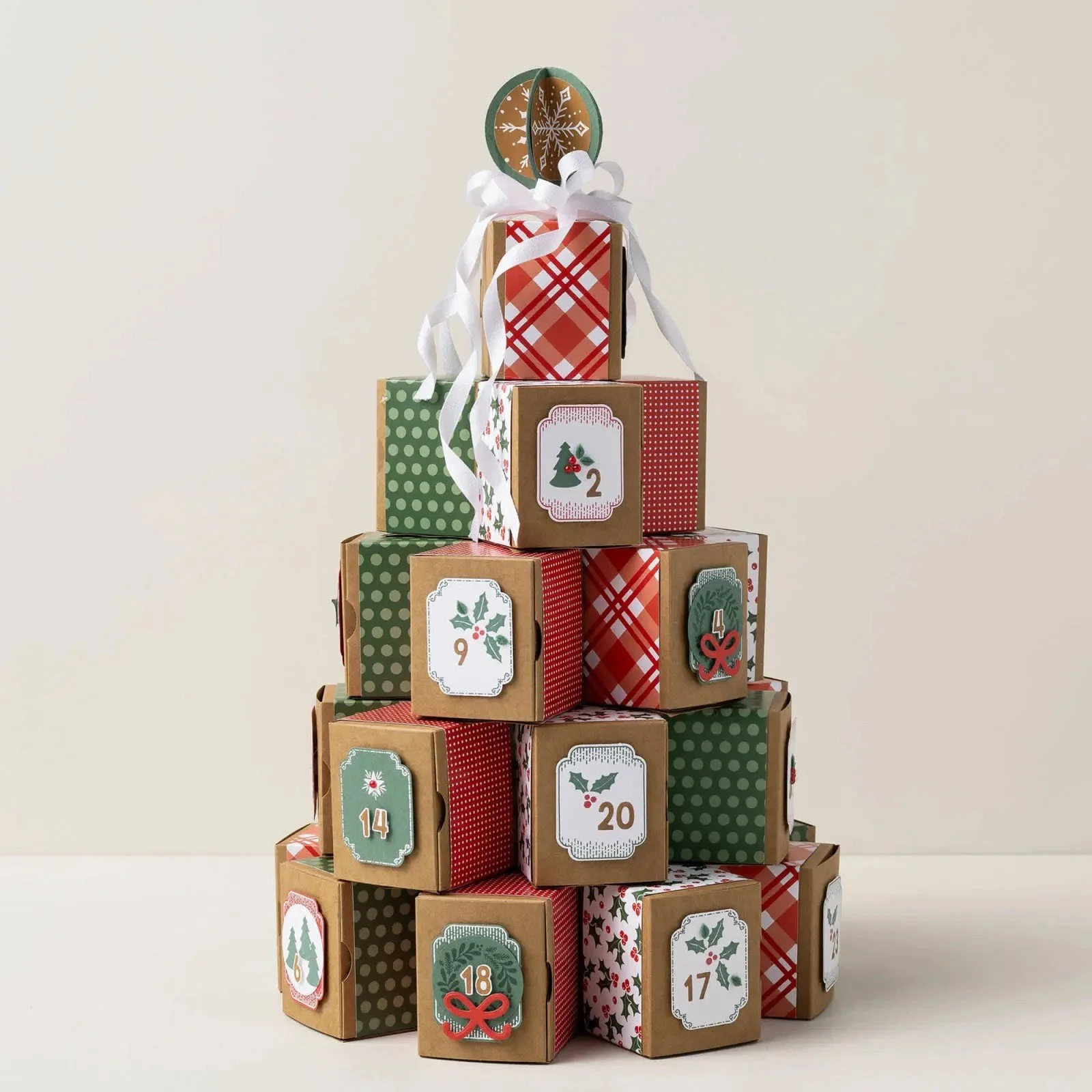Stampin' Up! Tree of Advent Boxes