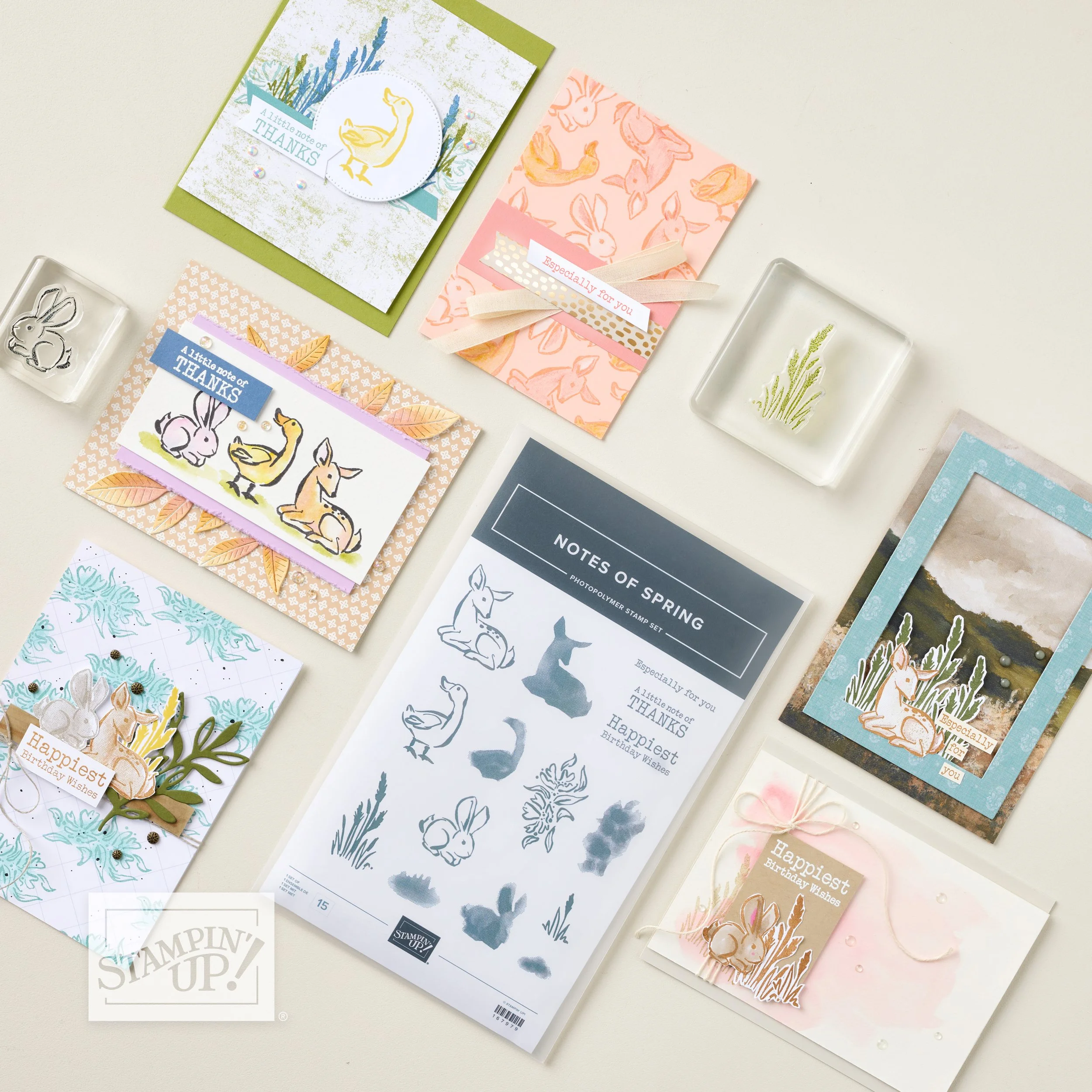 2026 March Notes of Spring Stamp Set