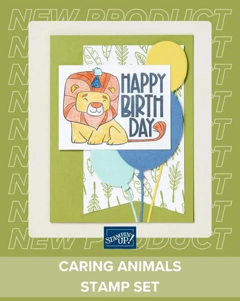 Stampin' Up! Caring Animals Stamp Set