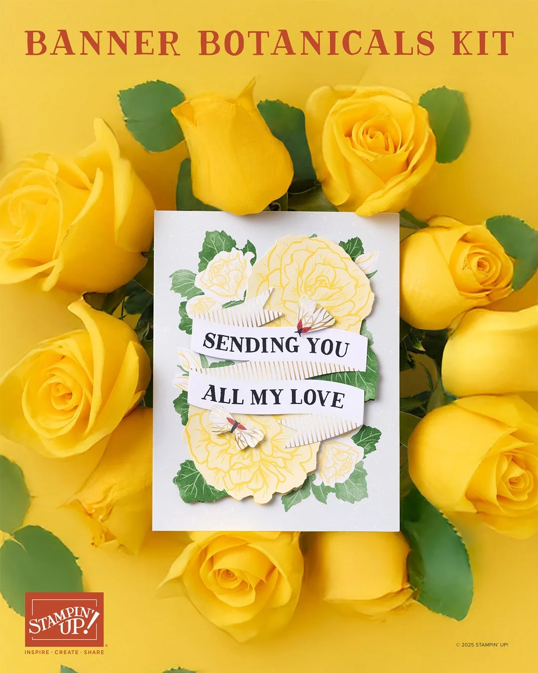Stampin Up Banner Botanicals Card Kit
