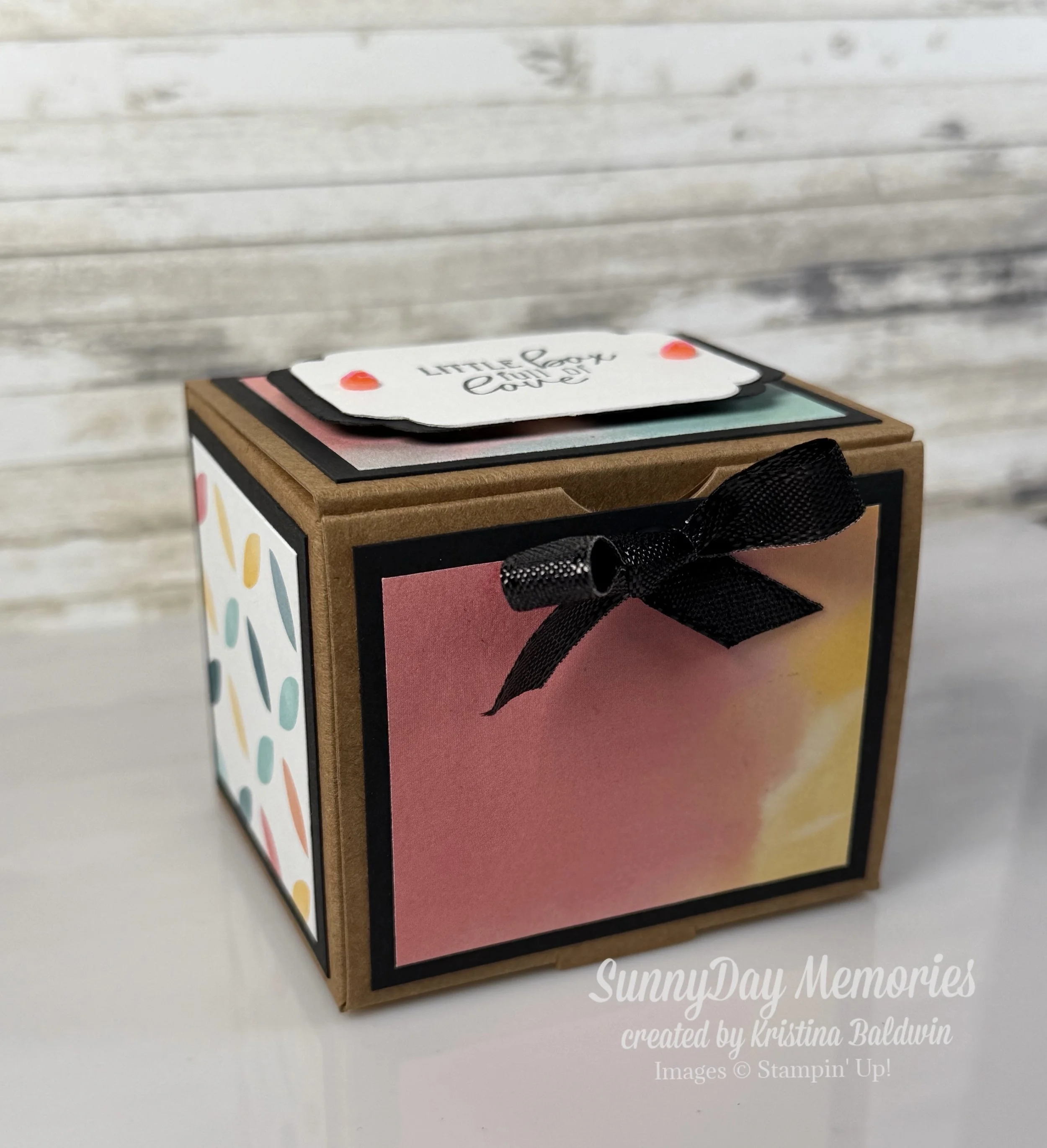 Stampin' Up! Beautiful Ordinary Life Advent Treat Box