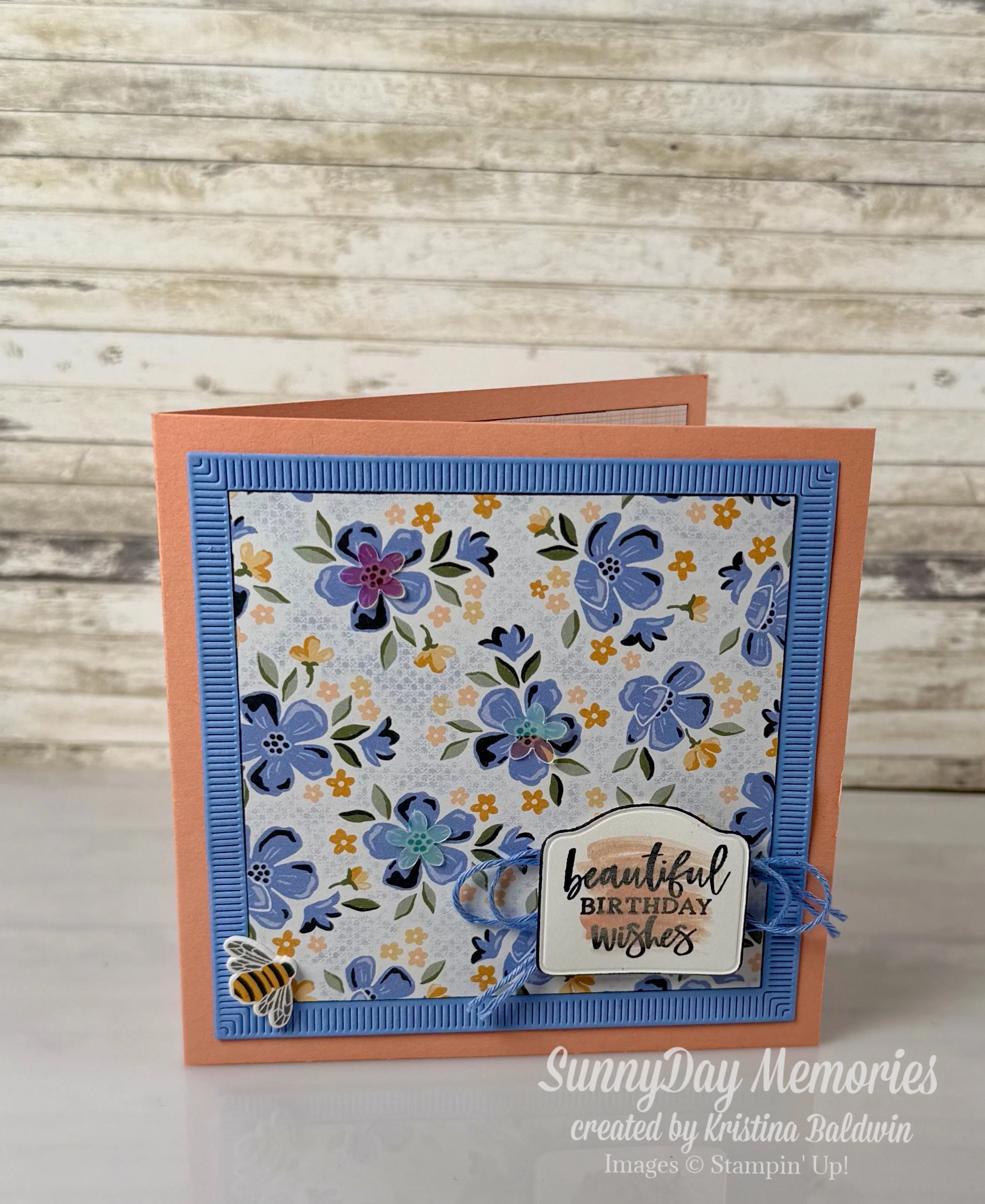 SU 12 Days of Creativity Fancy Fold Card