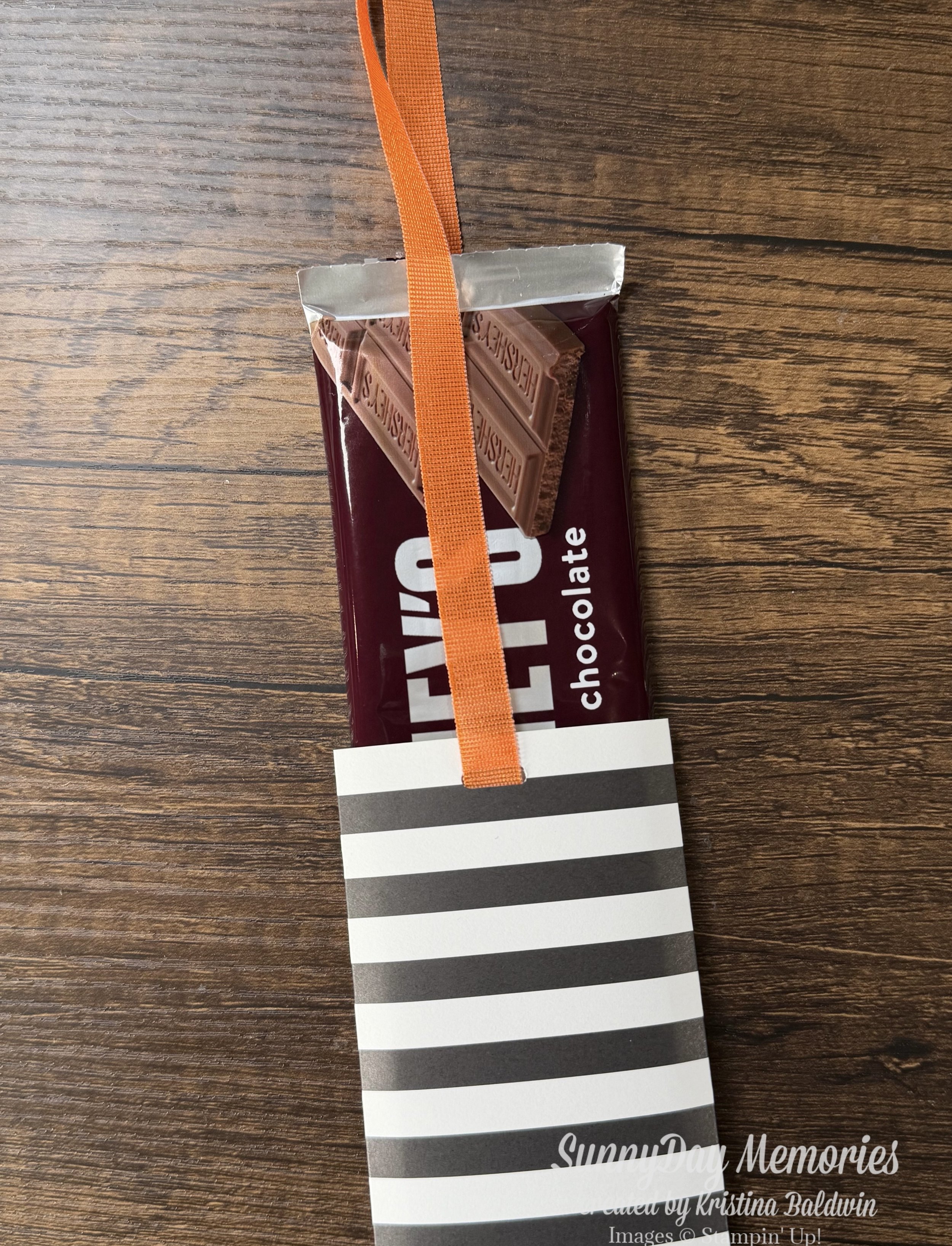 Ribbon Pull for Chocolate Bar
