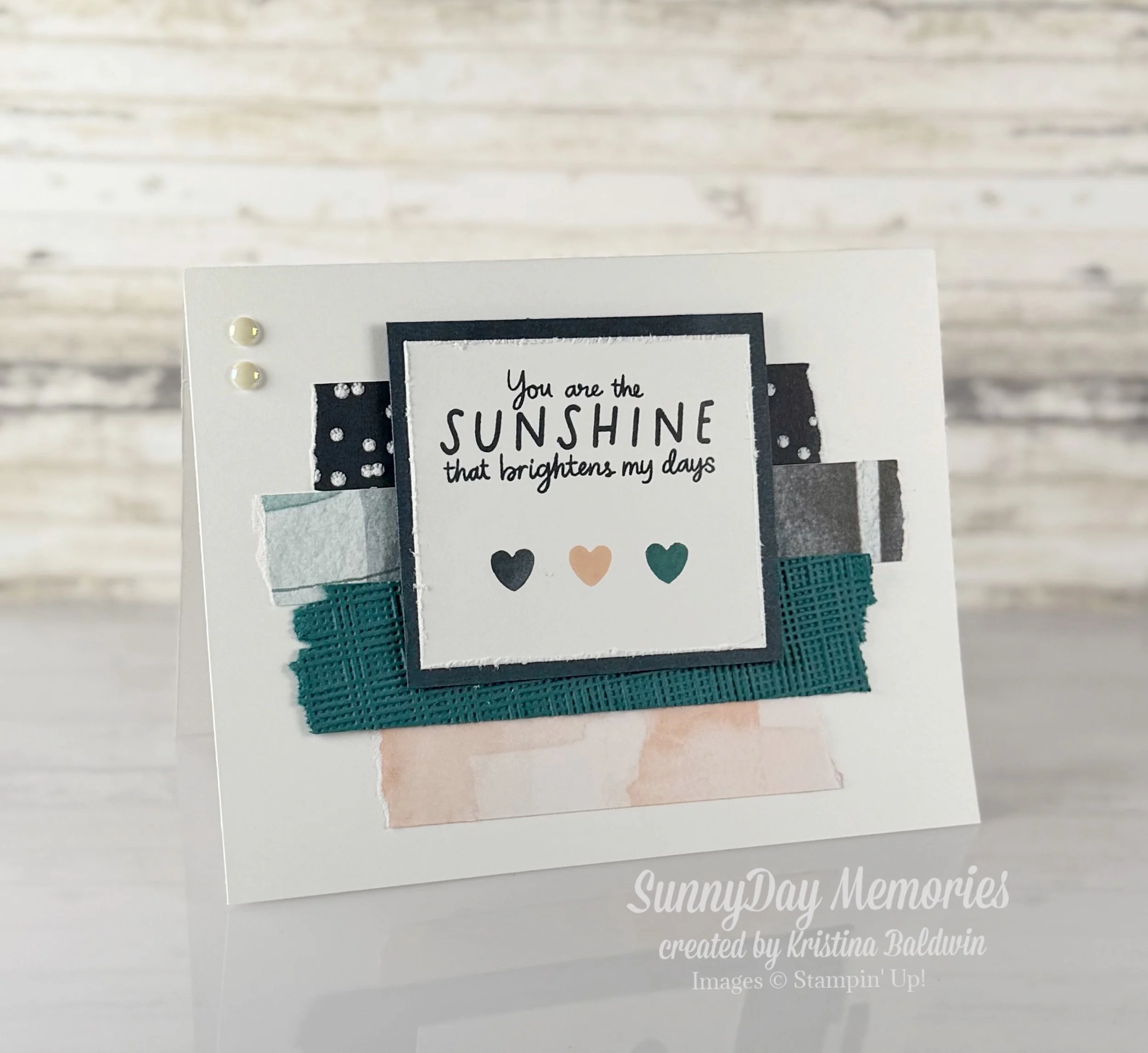 Stampin' Up! You Are Loved Card