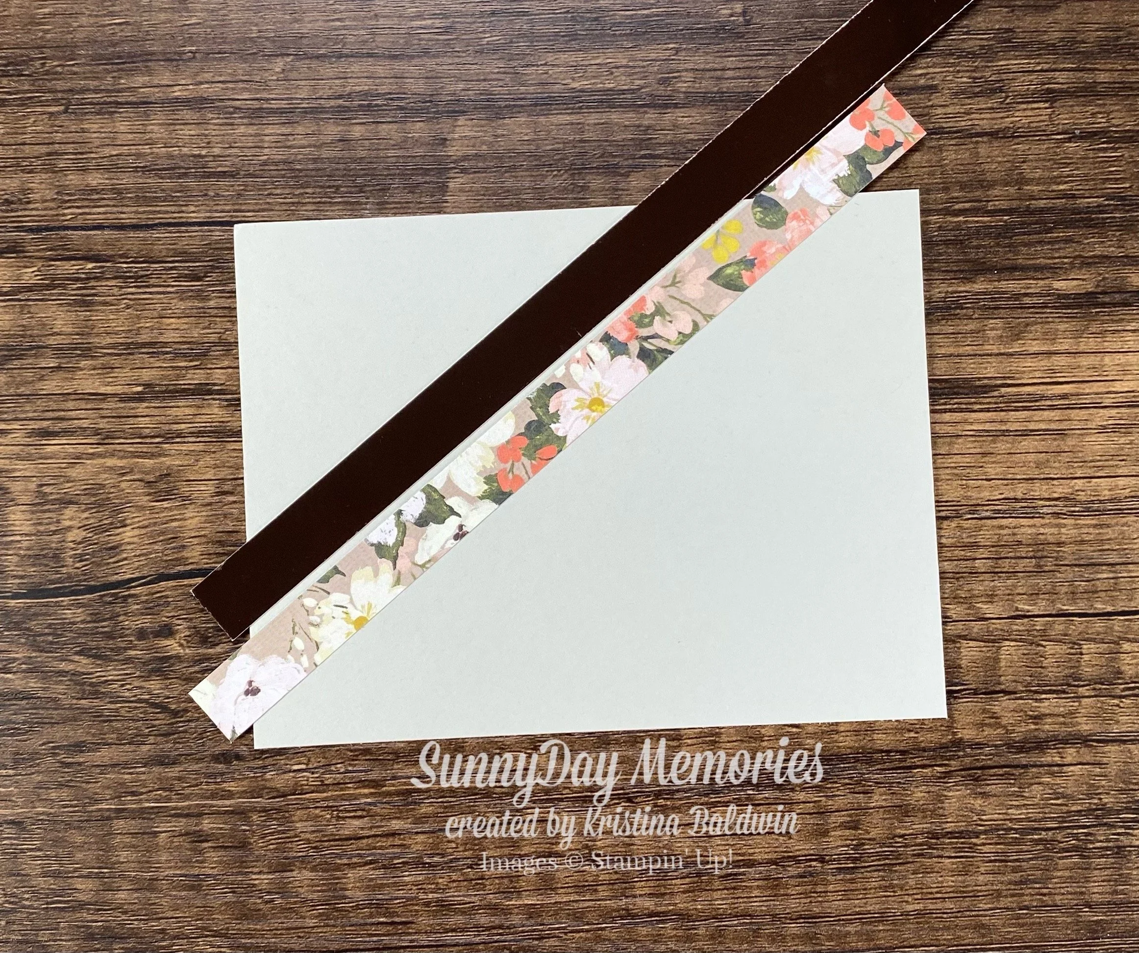 Herringbone Technique Card Paper Strips