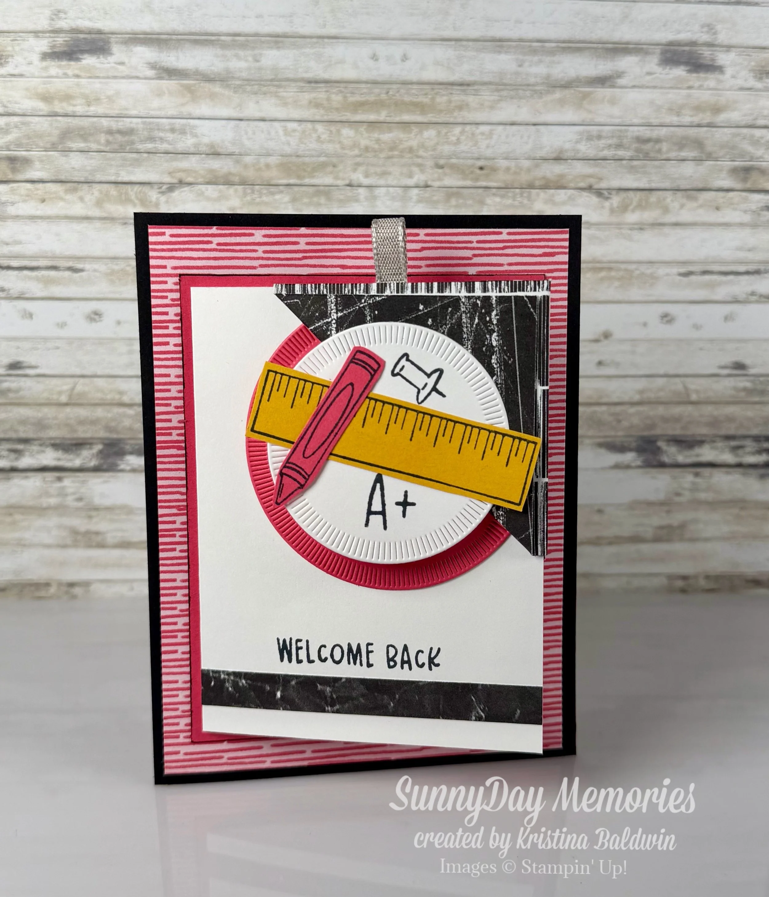 Stampin' Up! Learn & Grow Corner Bookmark Card