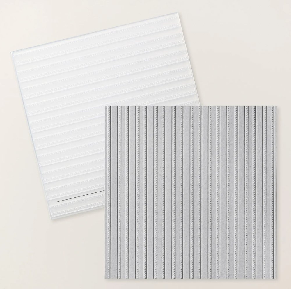 Stampin' Up! Lovely Stripes 3D Embossing Folder