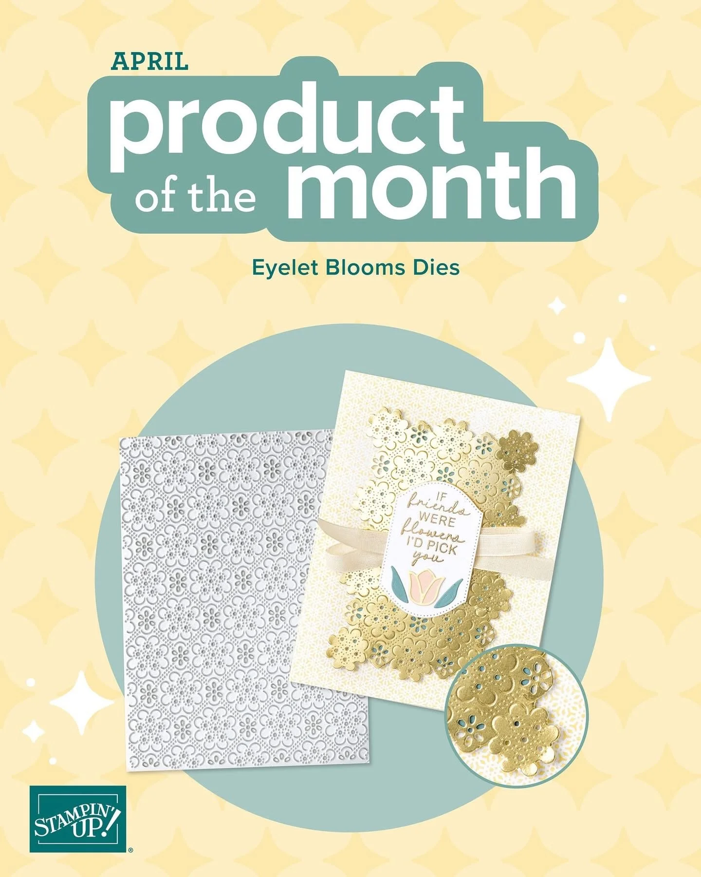 SU April POM Eyelet Blooms Die