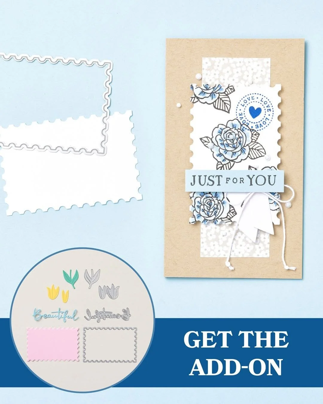 Stampin' Up! Beautiful Blooms Dies