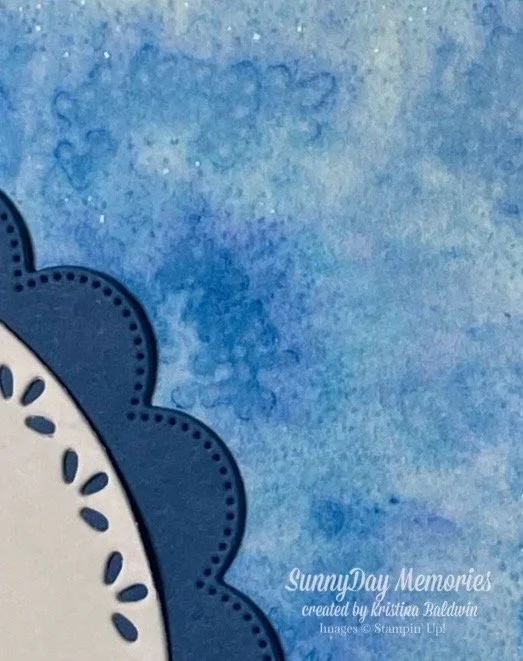 Close-up Watercolor Salt Technique