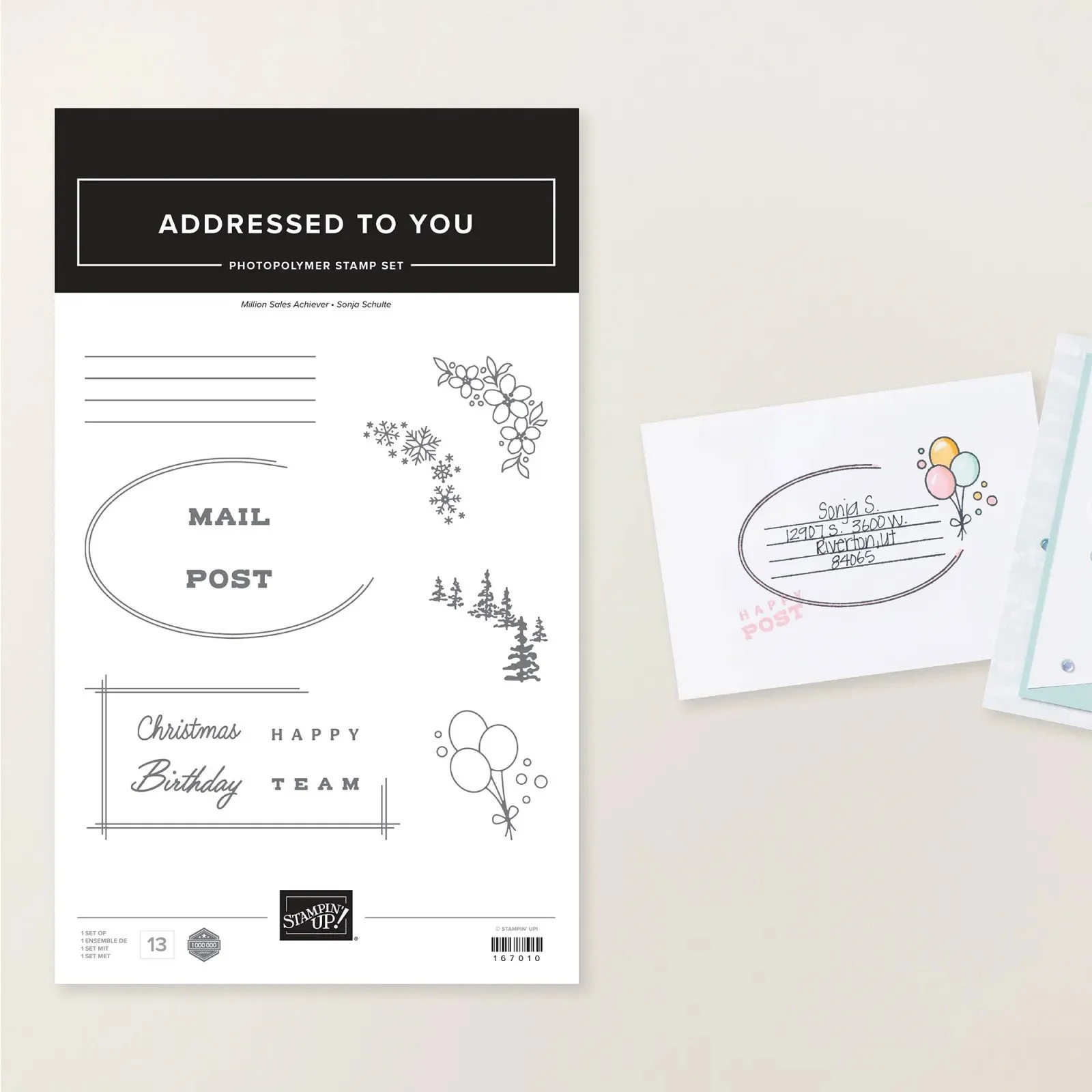 Stampin' Up! Addressed To You Stamp Set