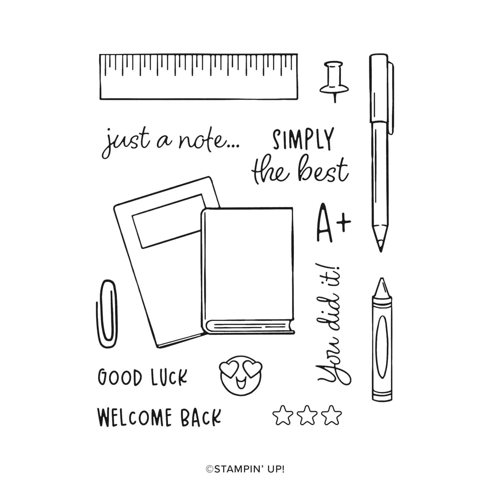 Stampin' Up! Learn & Grow Stamp Set