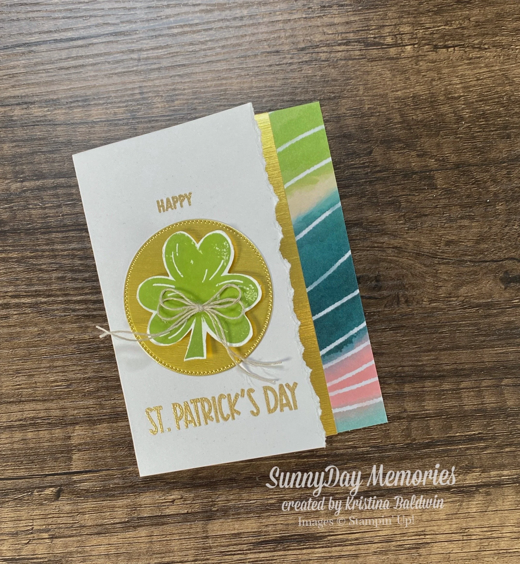 SU Painted Illusions St. Patrick's Day Card