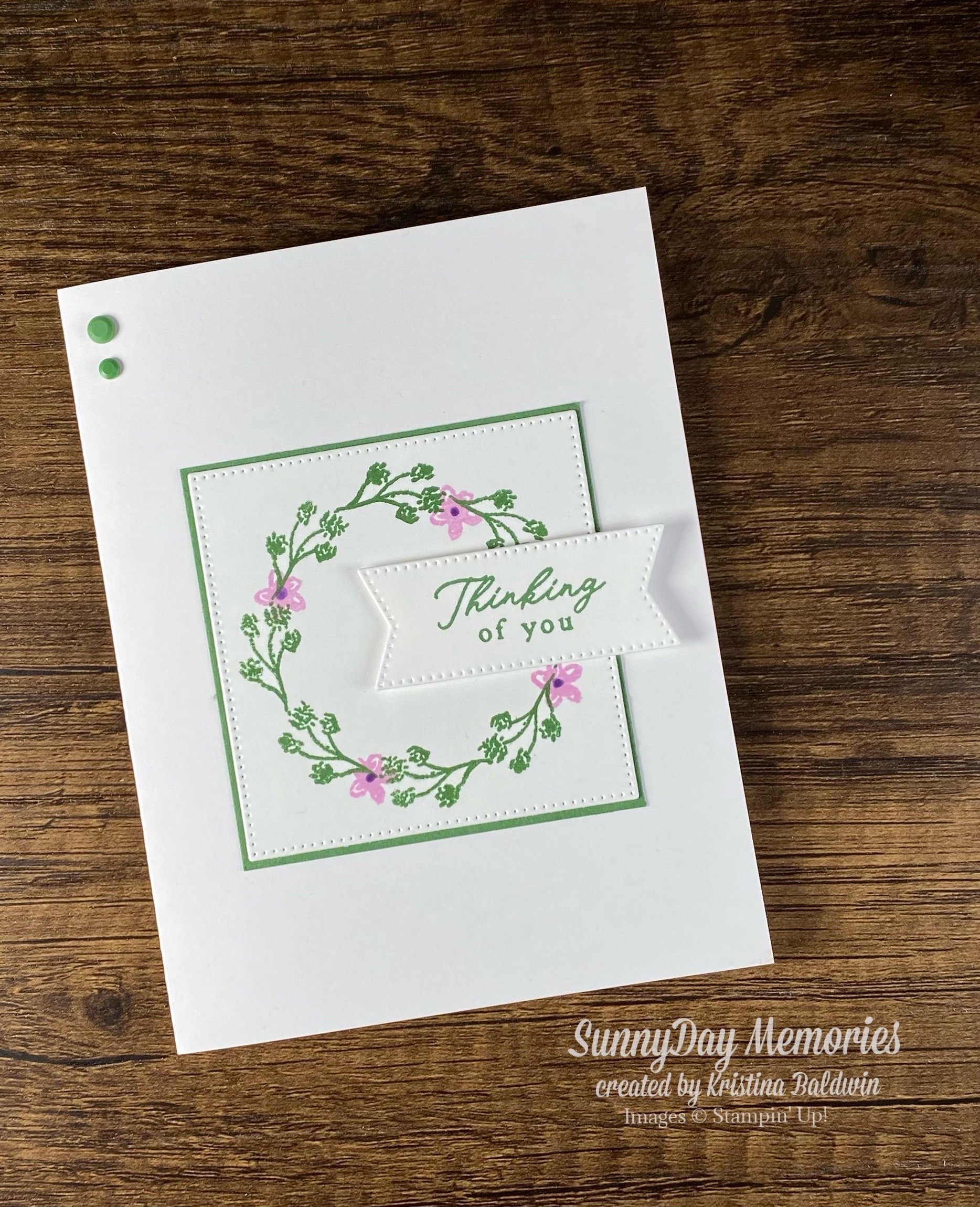Stampin' Up! Thinking of You Card