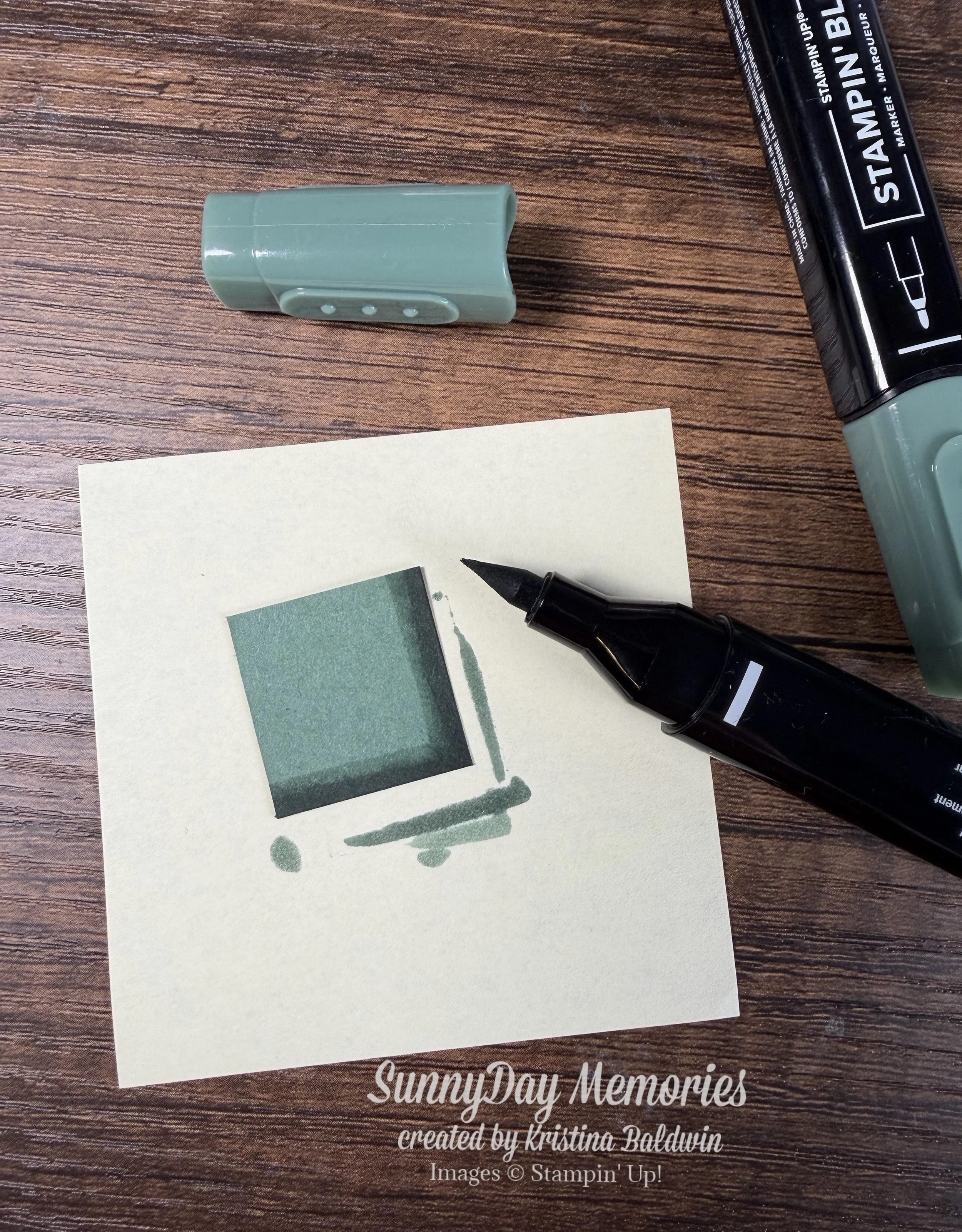 Second Step Dimensional Ink Technique
