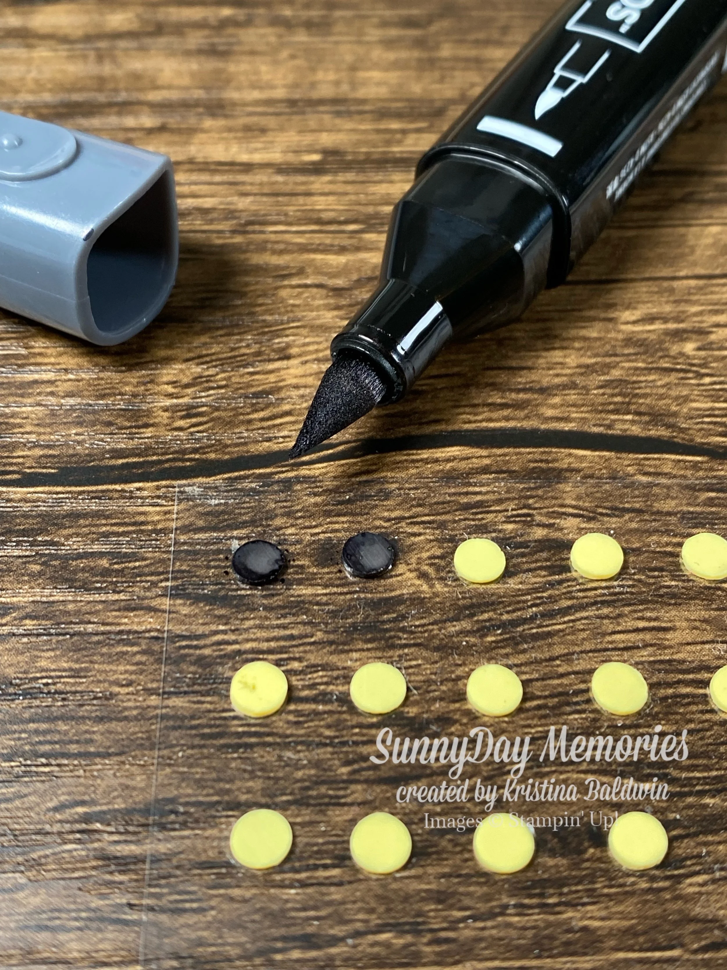 Coloring Embellishments Tip