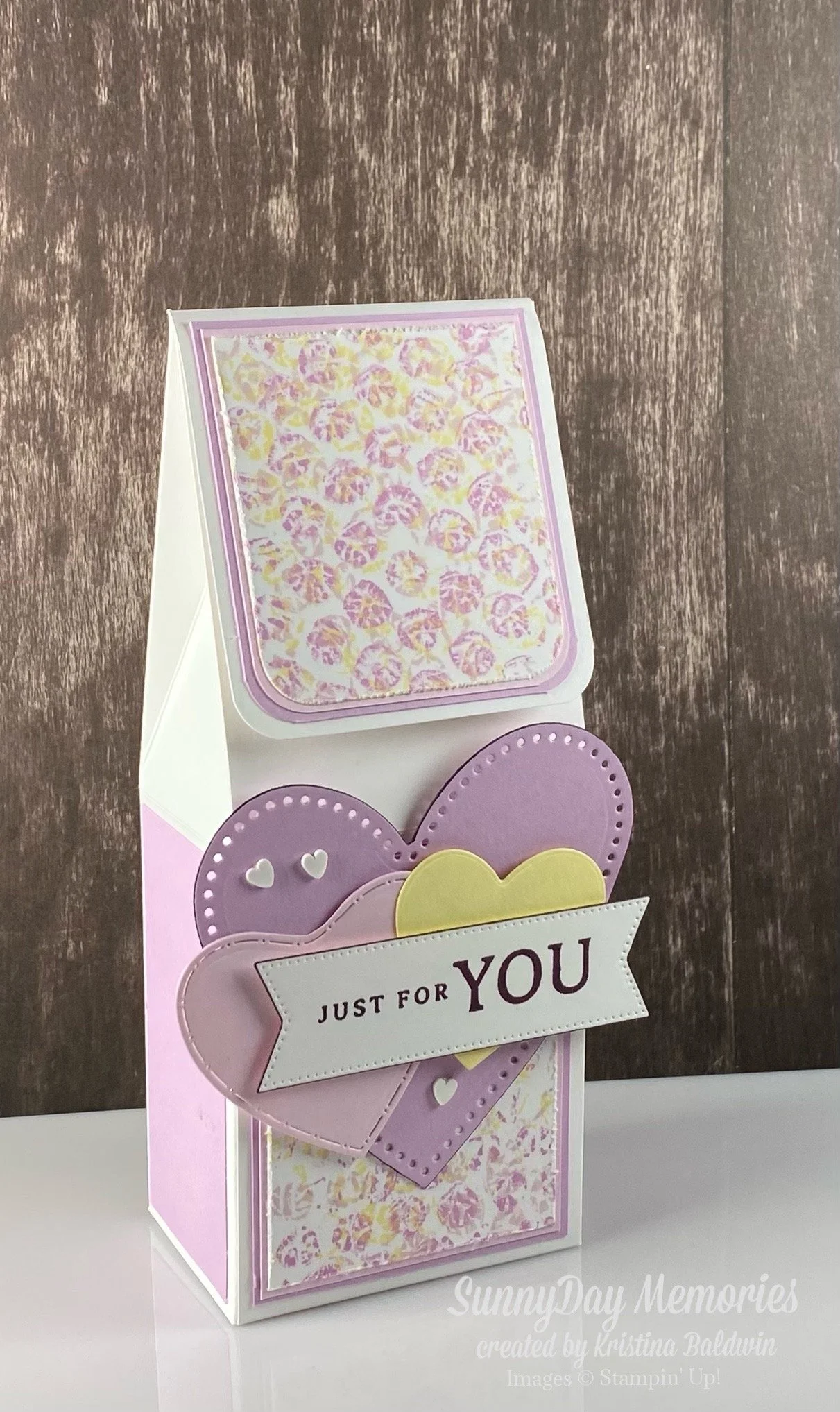 Stampin' Up! Endless Love Valentine's Box