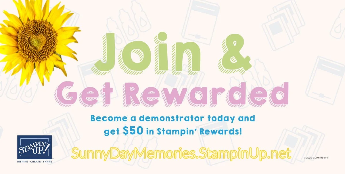 October Stampin' Up! Become a Demonstrator Special