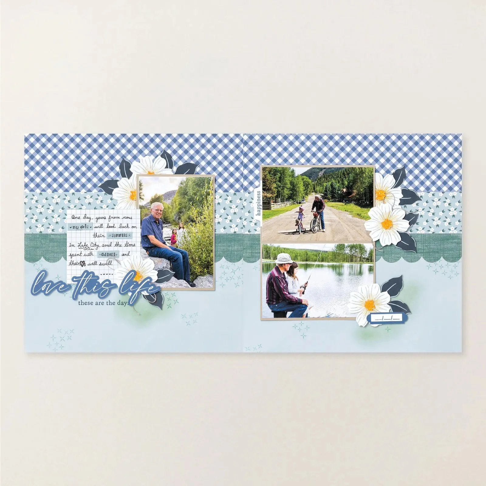 Stampin' Up! Love This Life Layout