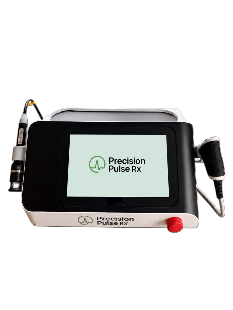 Precision Pulse RX radial shockwave and Class IV laser system